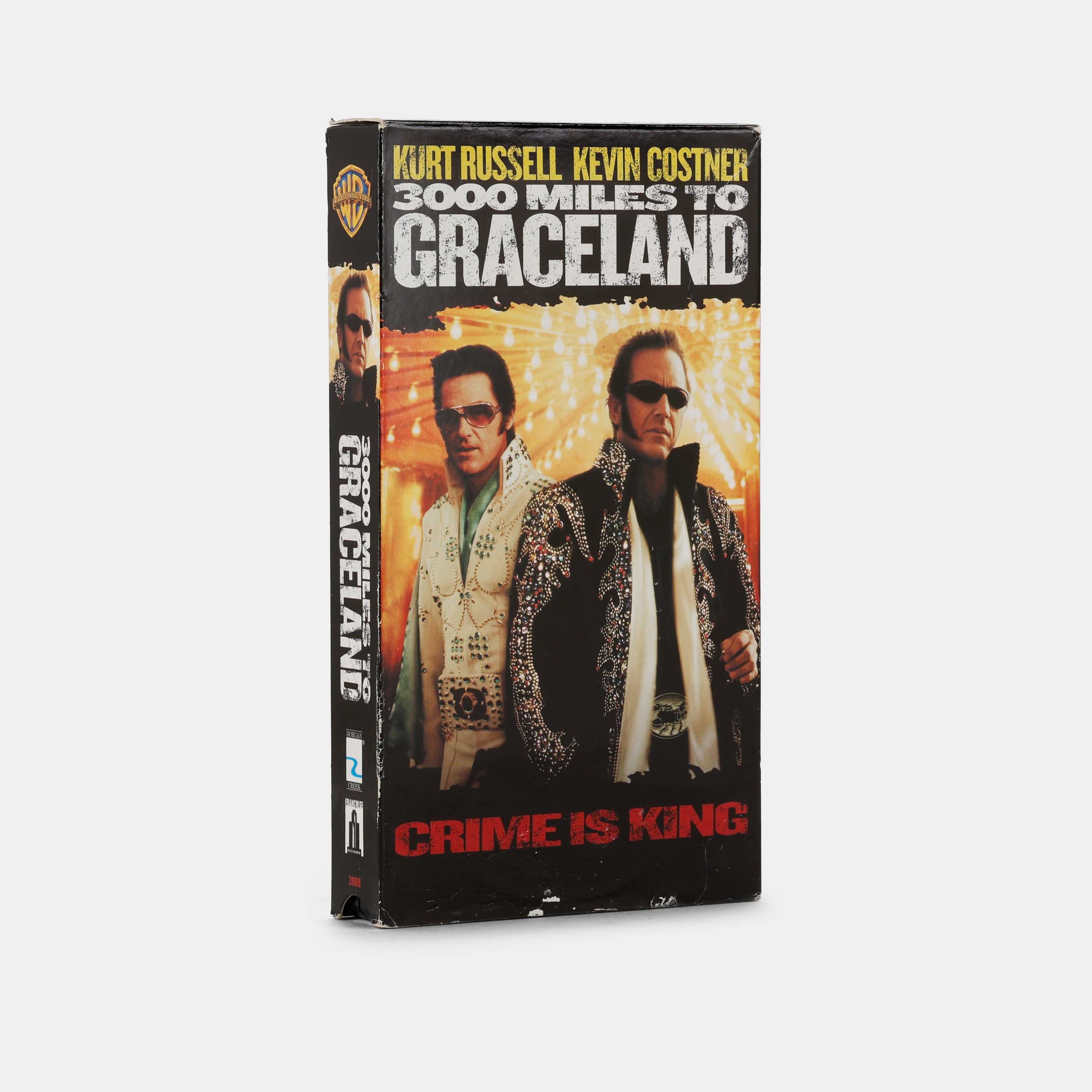 3000 Miles to Graceland VHS Tape