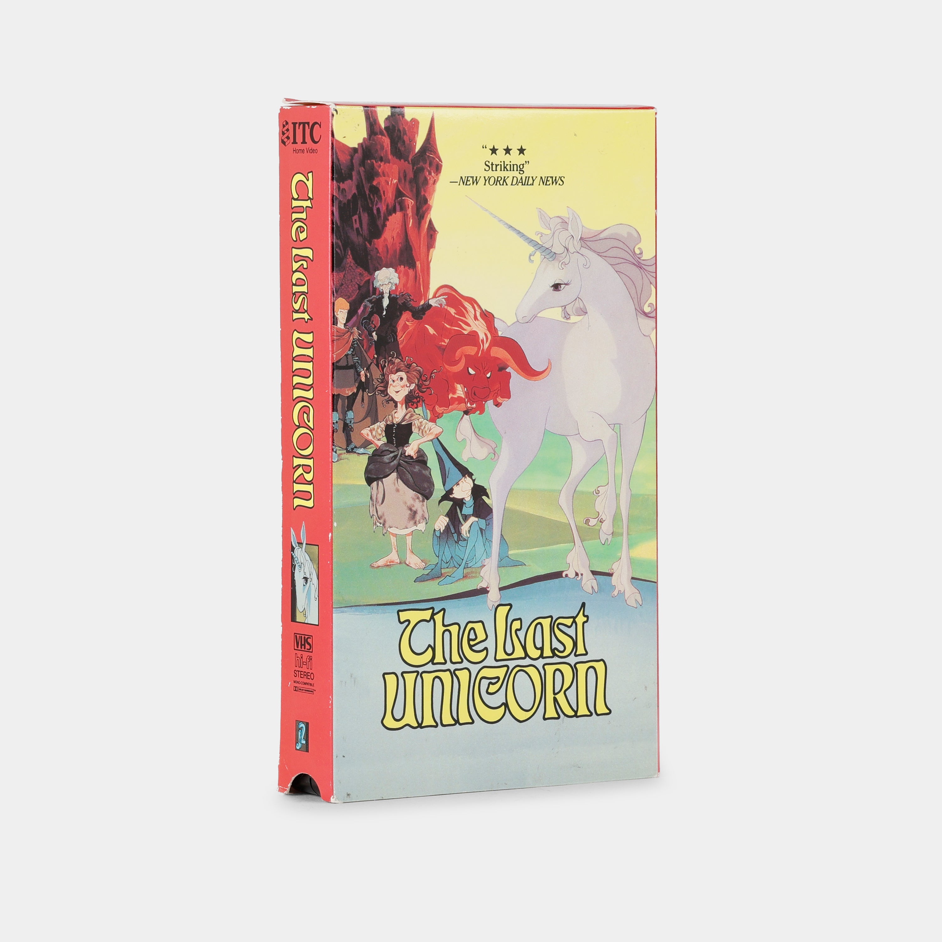 The Last Unicorn VHS Tape