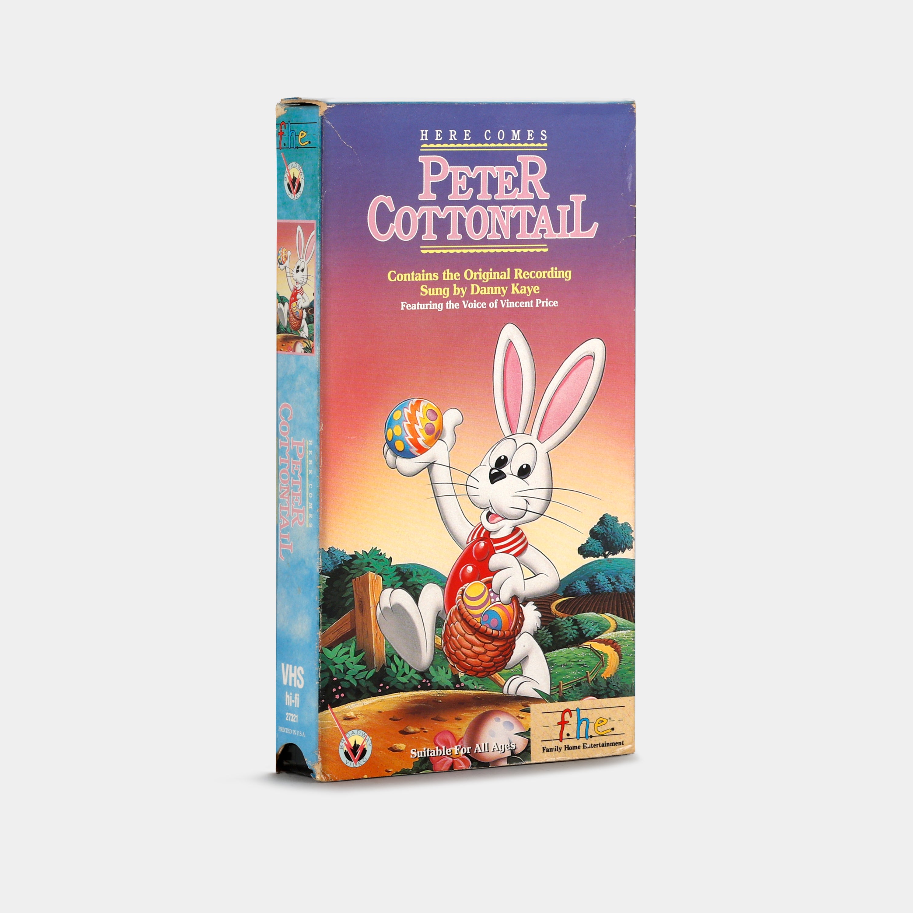 Here Comes Peter Cottontail VHS Tape