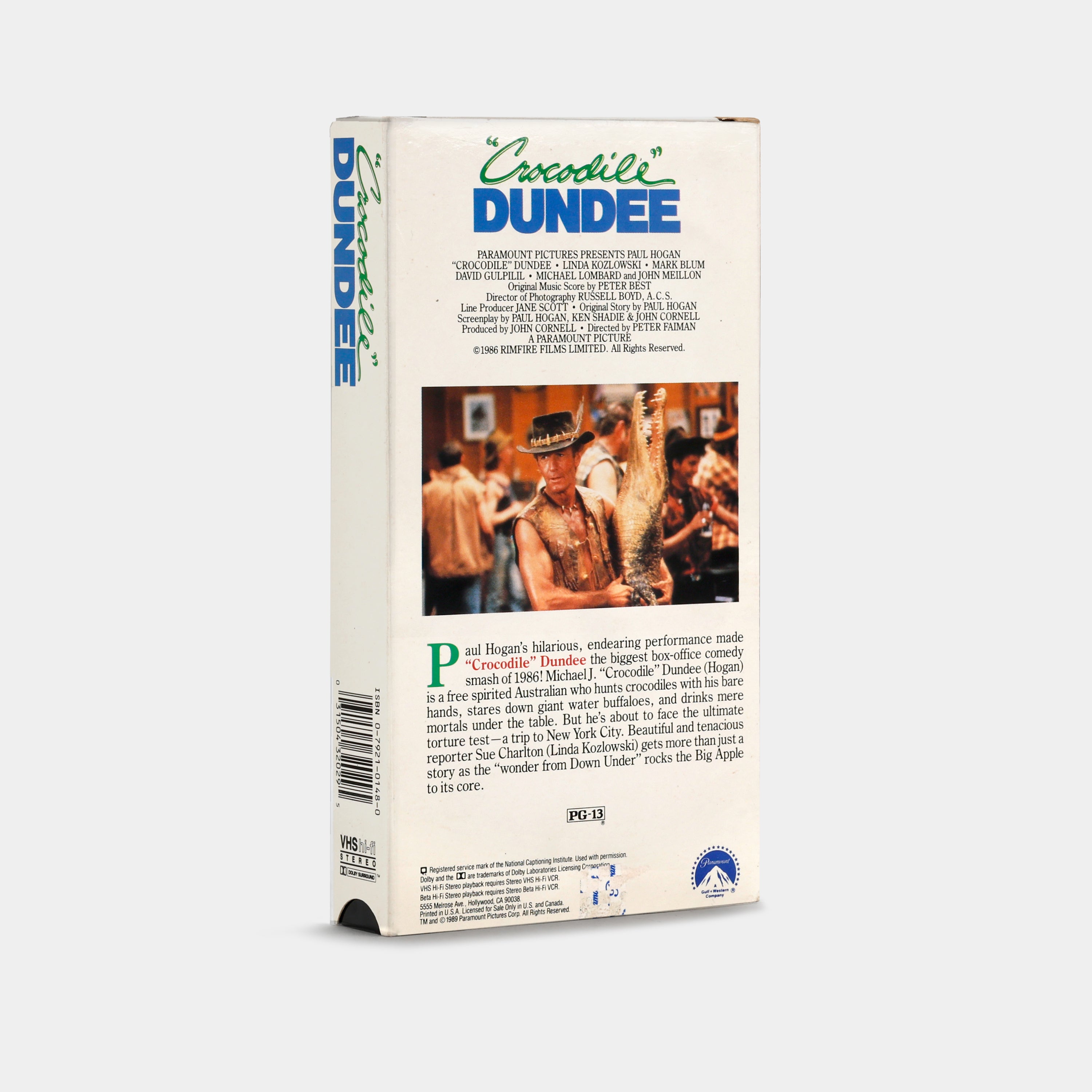 Crocodile Dundee VHS Tape