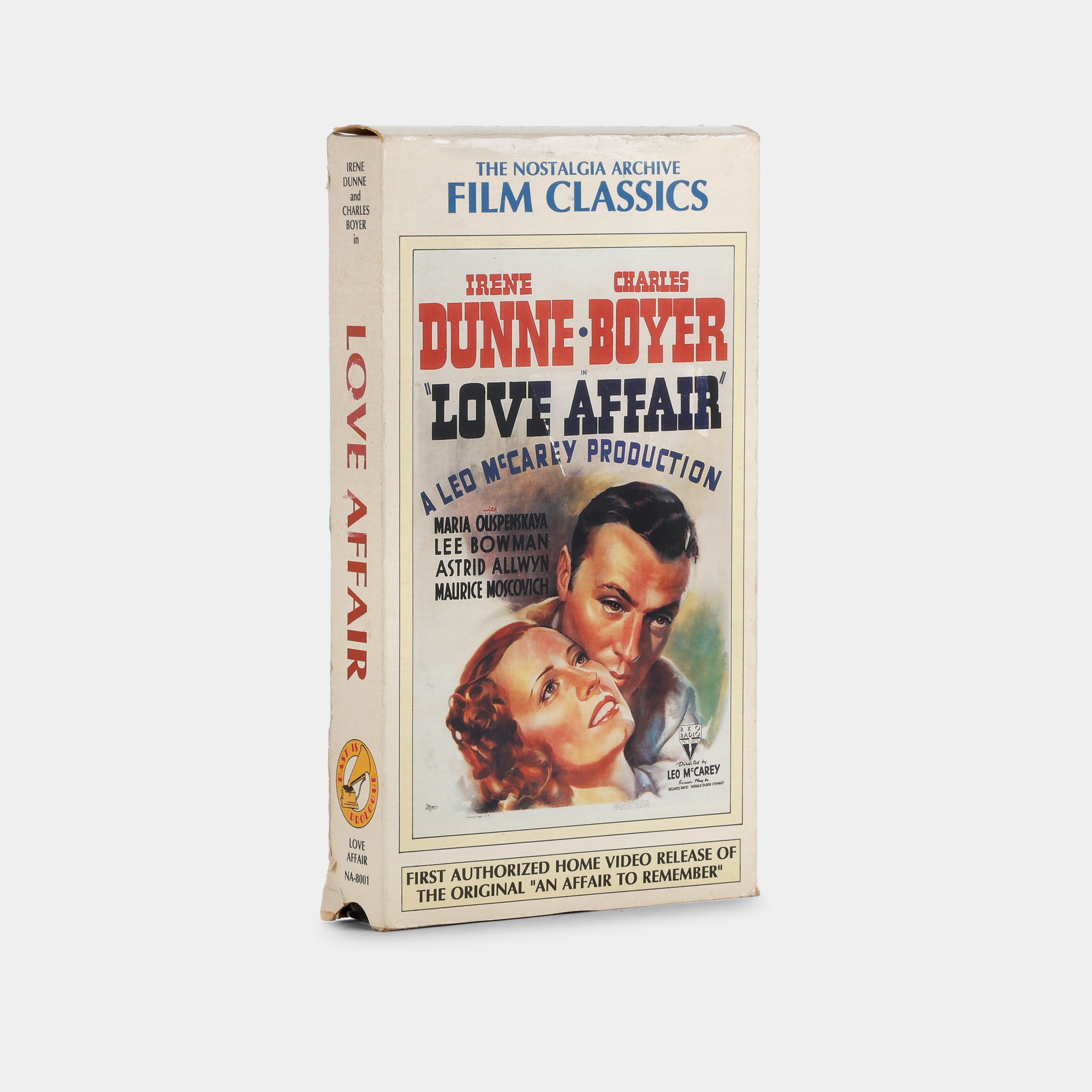 Love Affair VHS Tape