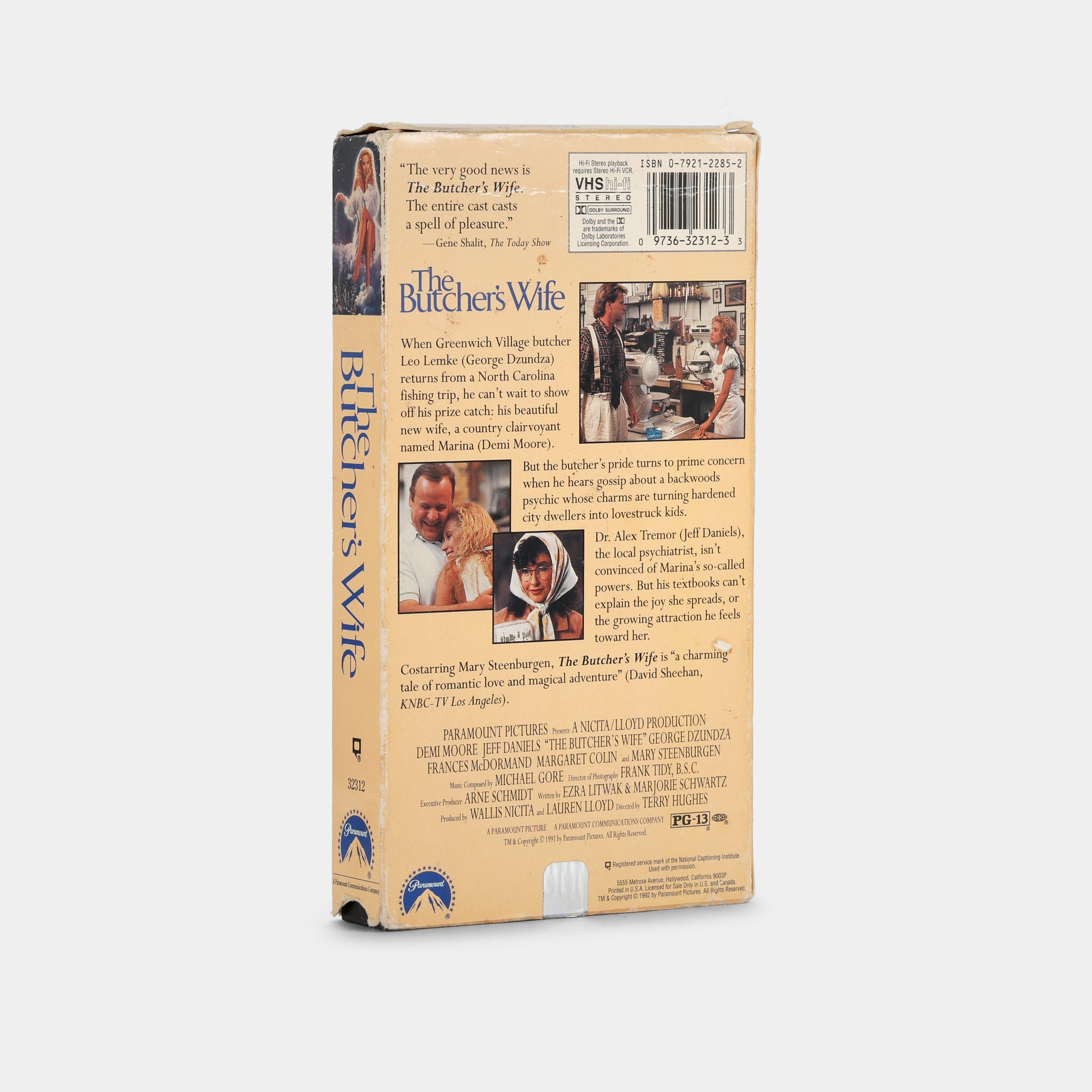 The Butcher's Wife VHS Tape