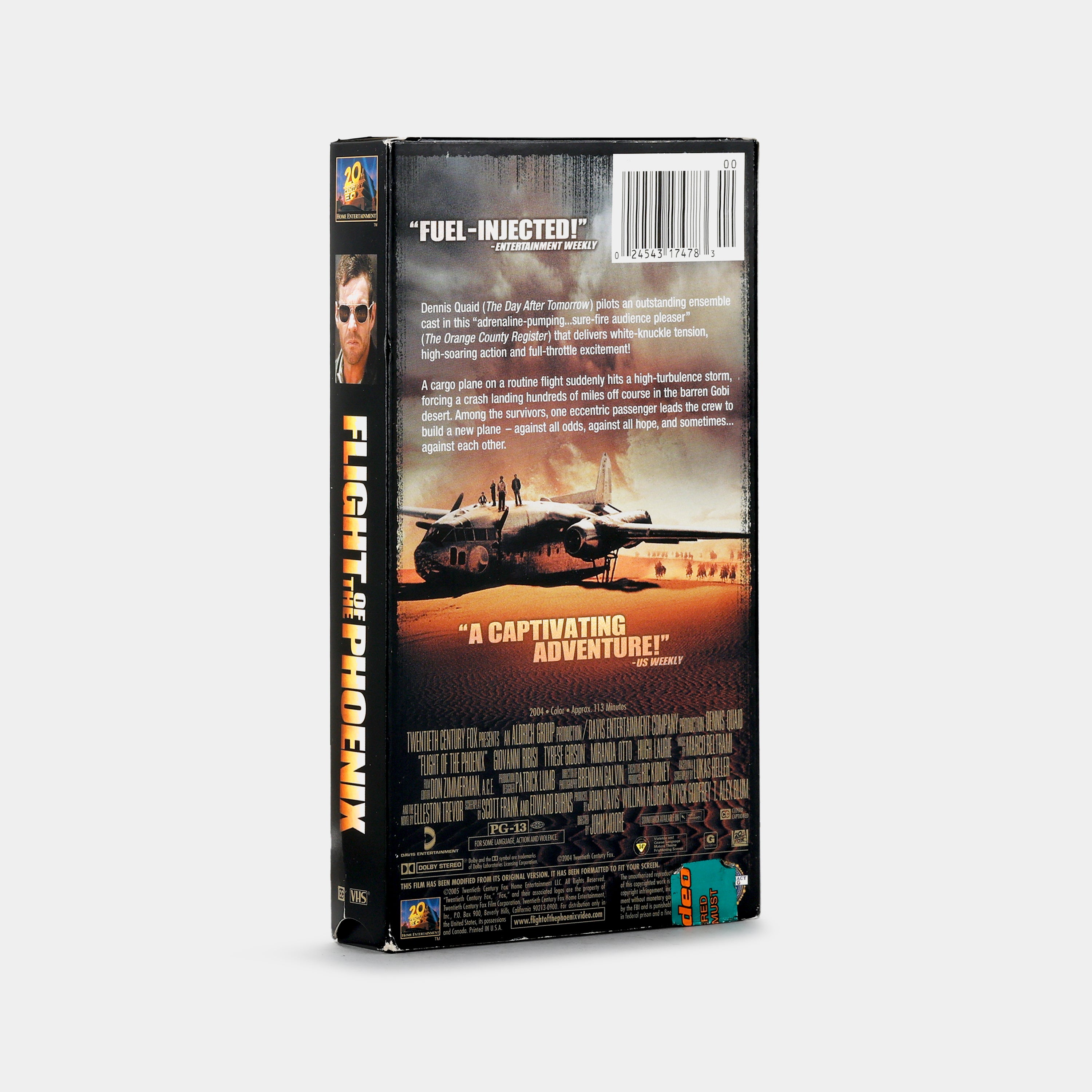 Flight of the Phoenix VHS Tape