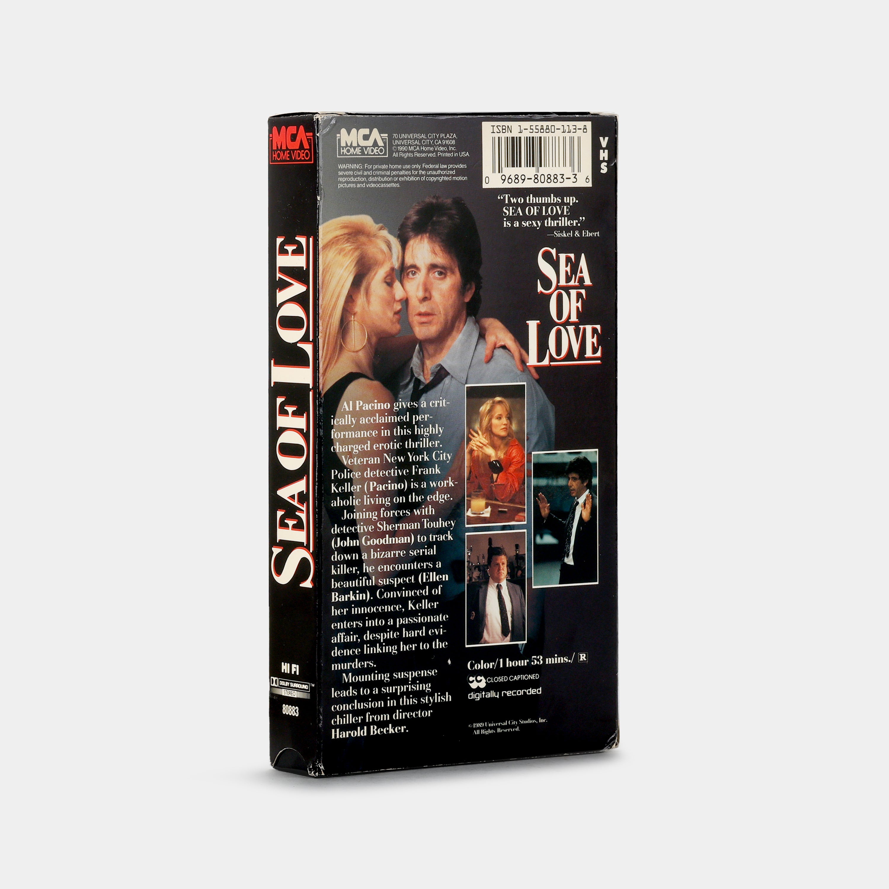 Sea Of Love VHS Tape