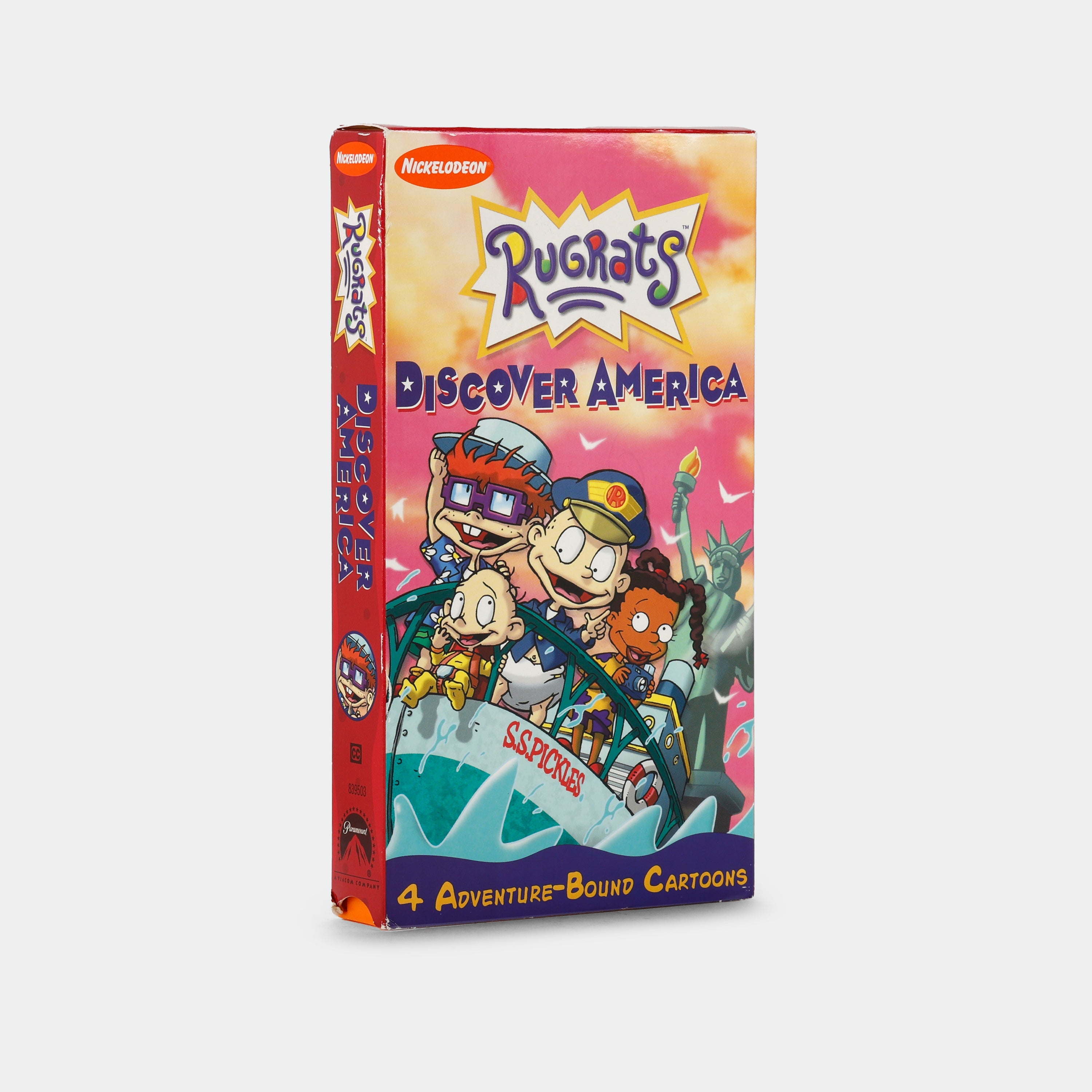 Rugrats: Discover America VHS Tape