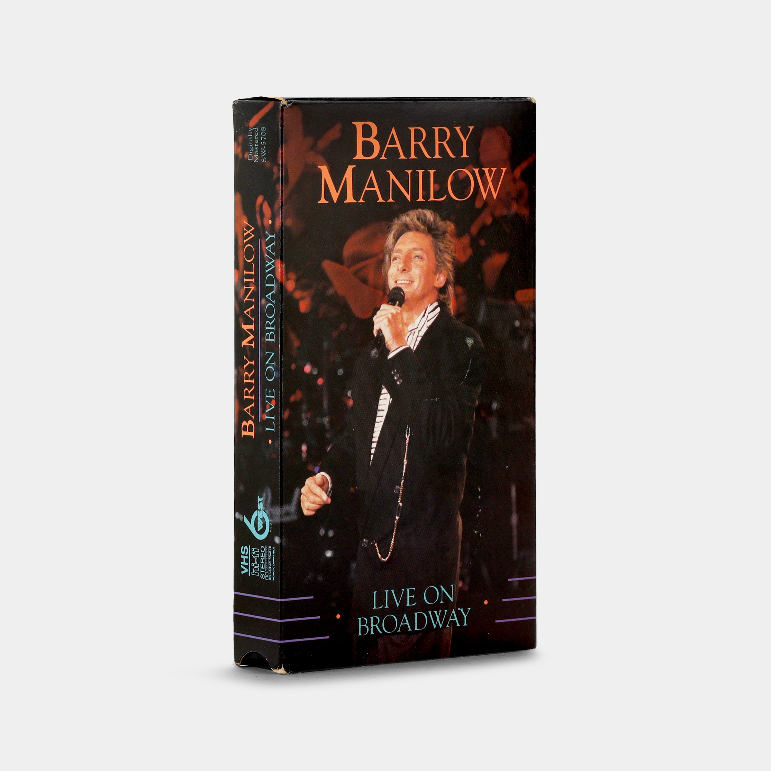 Barry Manilow: Live On Broadway VHS Tape