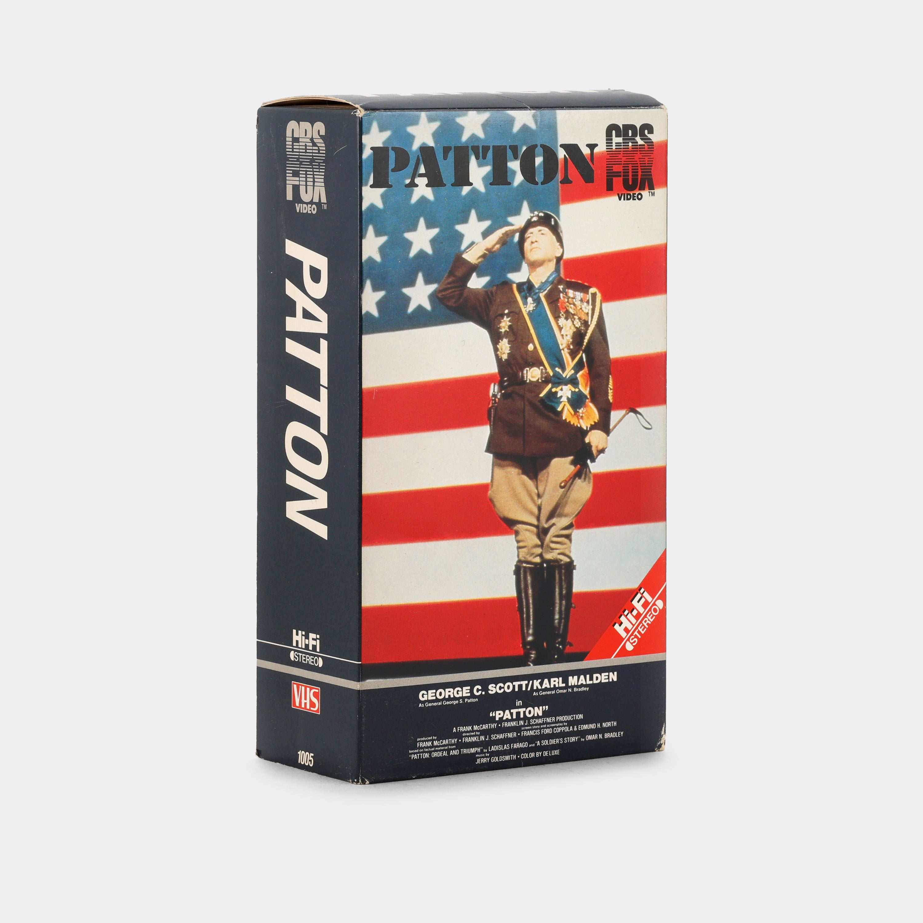 Patton VHS Tape Set