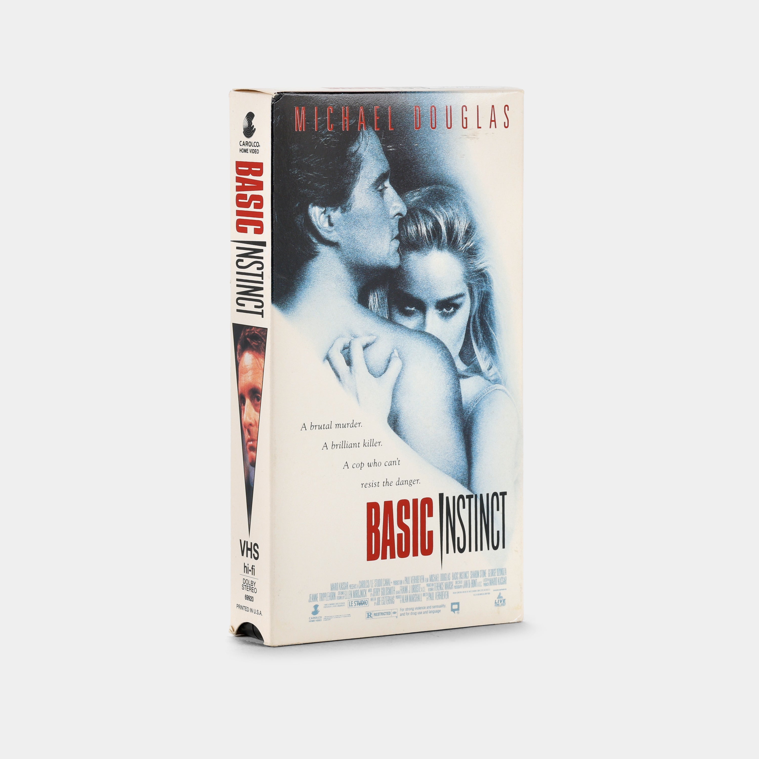 Basic Instinct VHS Tape