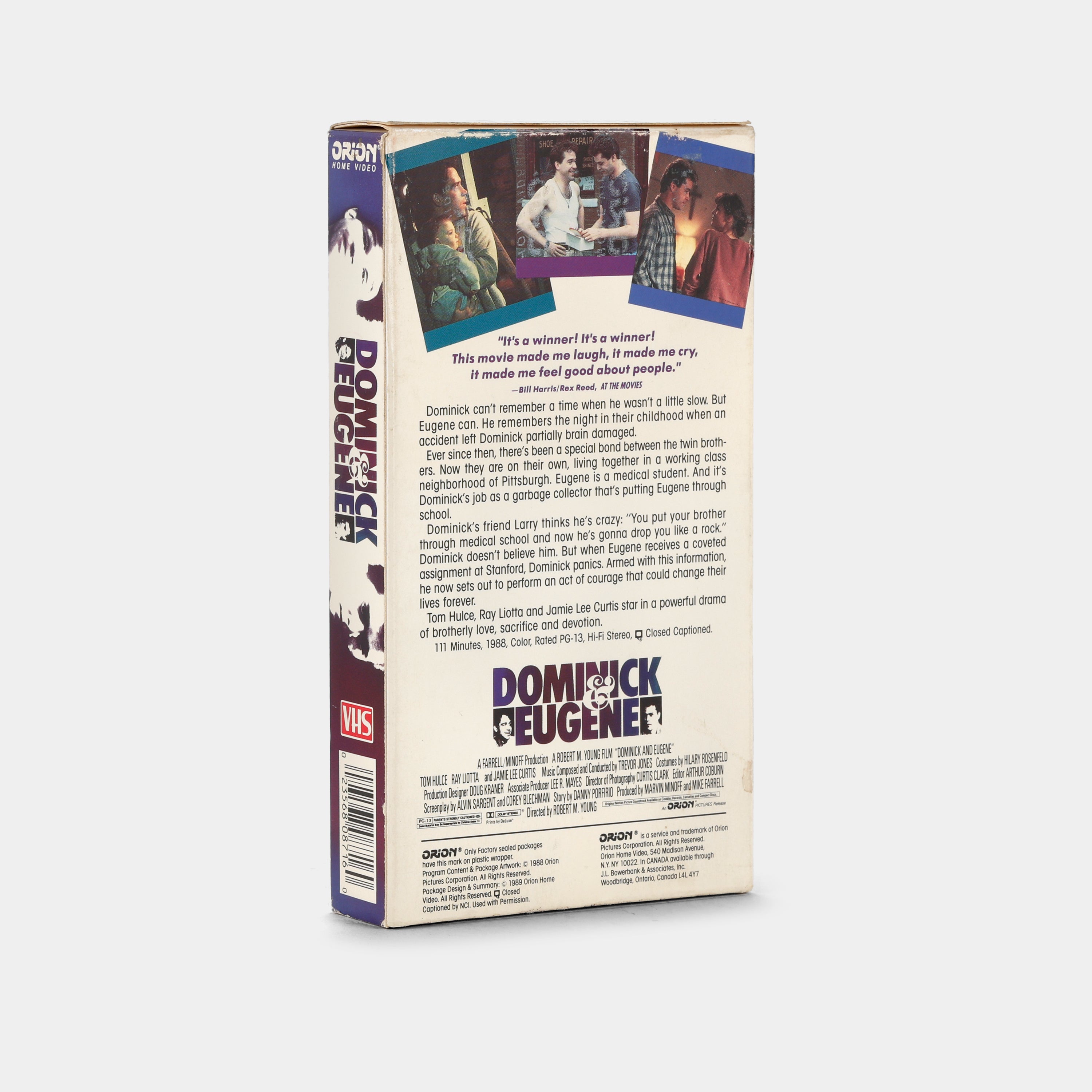 Dominick & Eugene VHS Tape