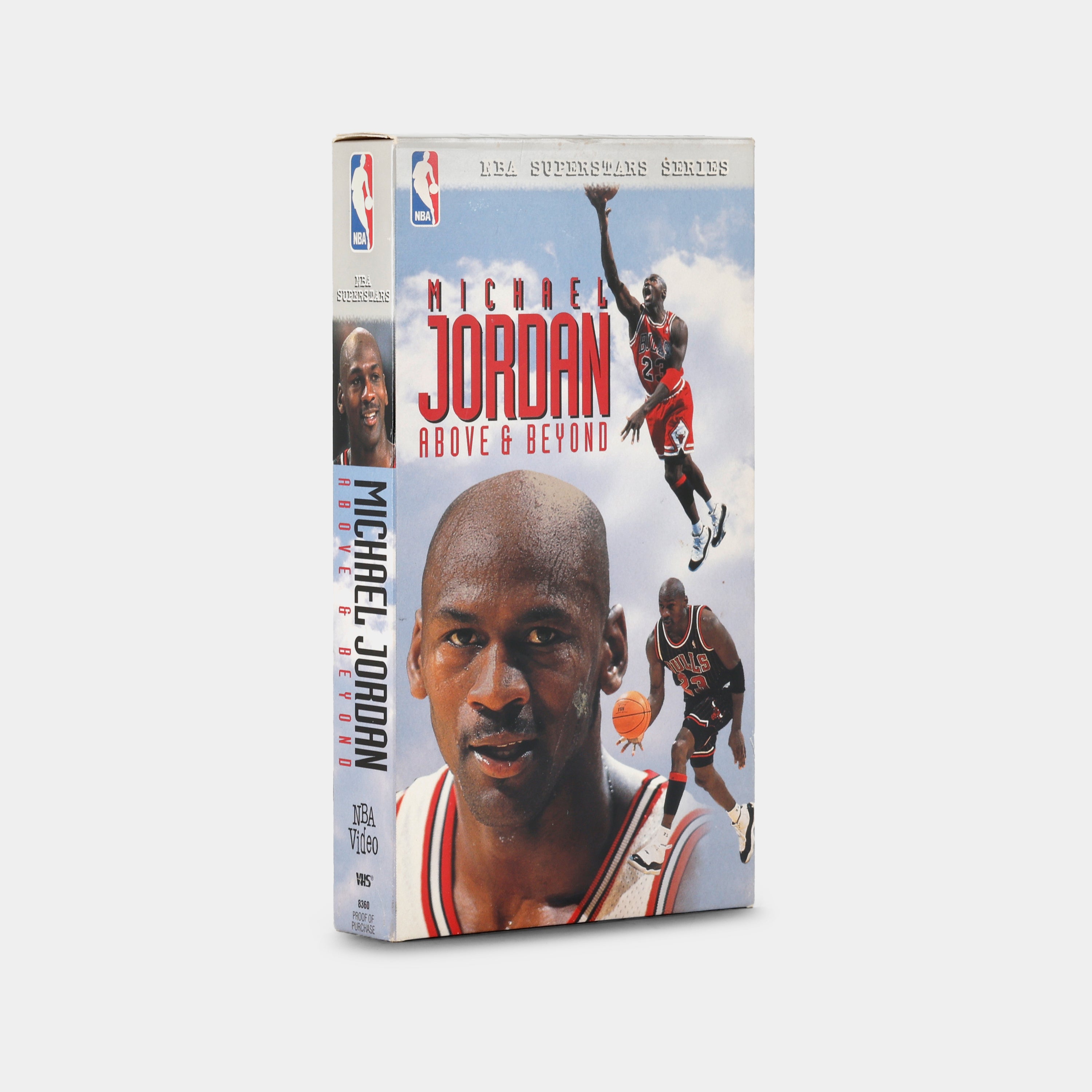 Michael Jordan Above & Beyond VHS Tape