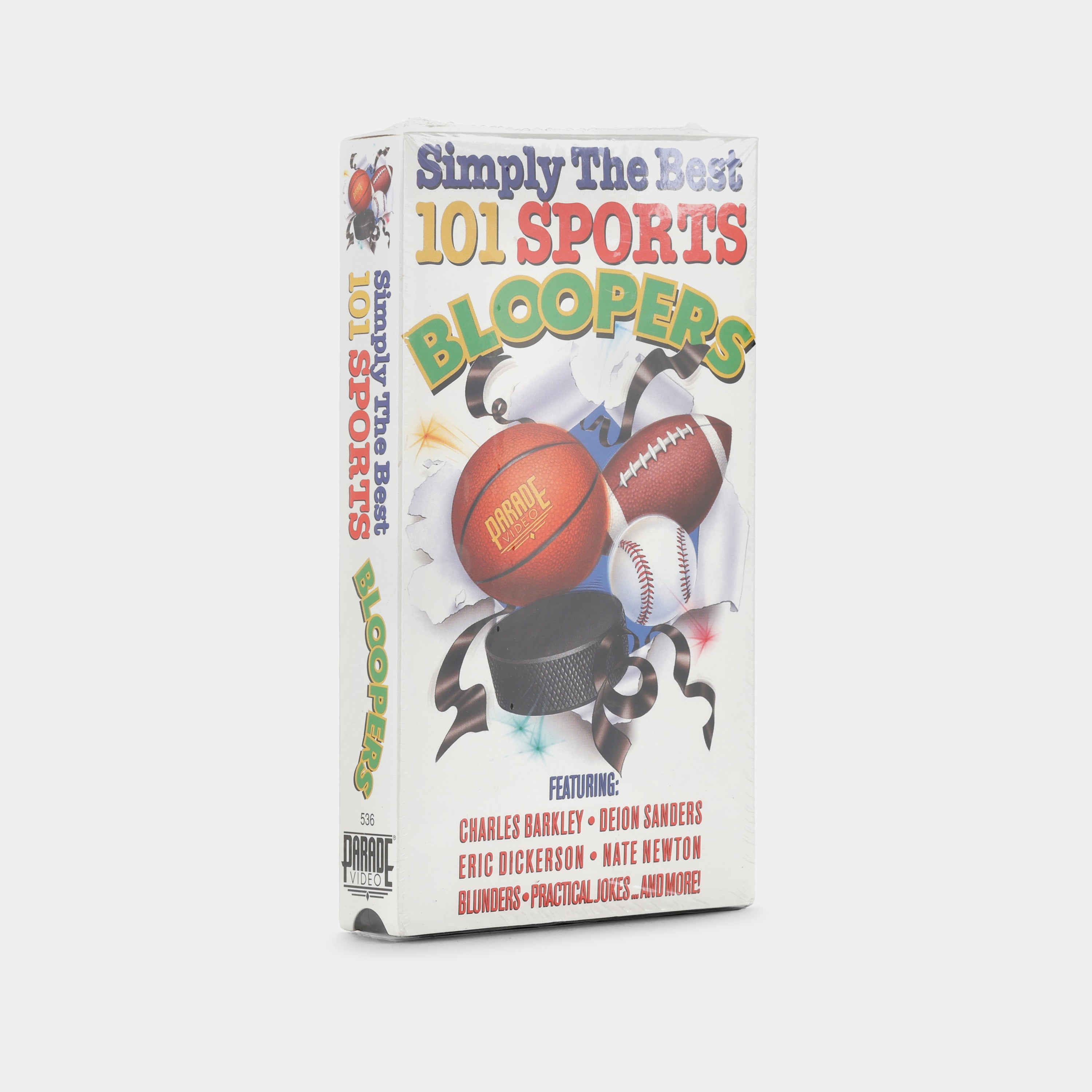 Simply The Best 101 Sports Bloopers (Sealed) VHS Tape