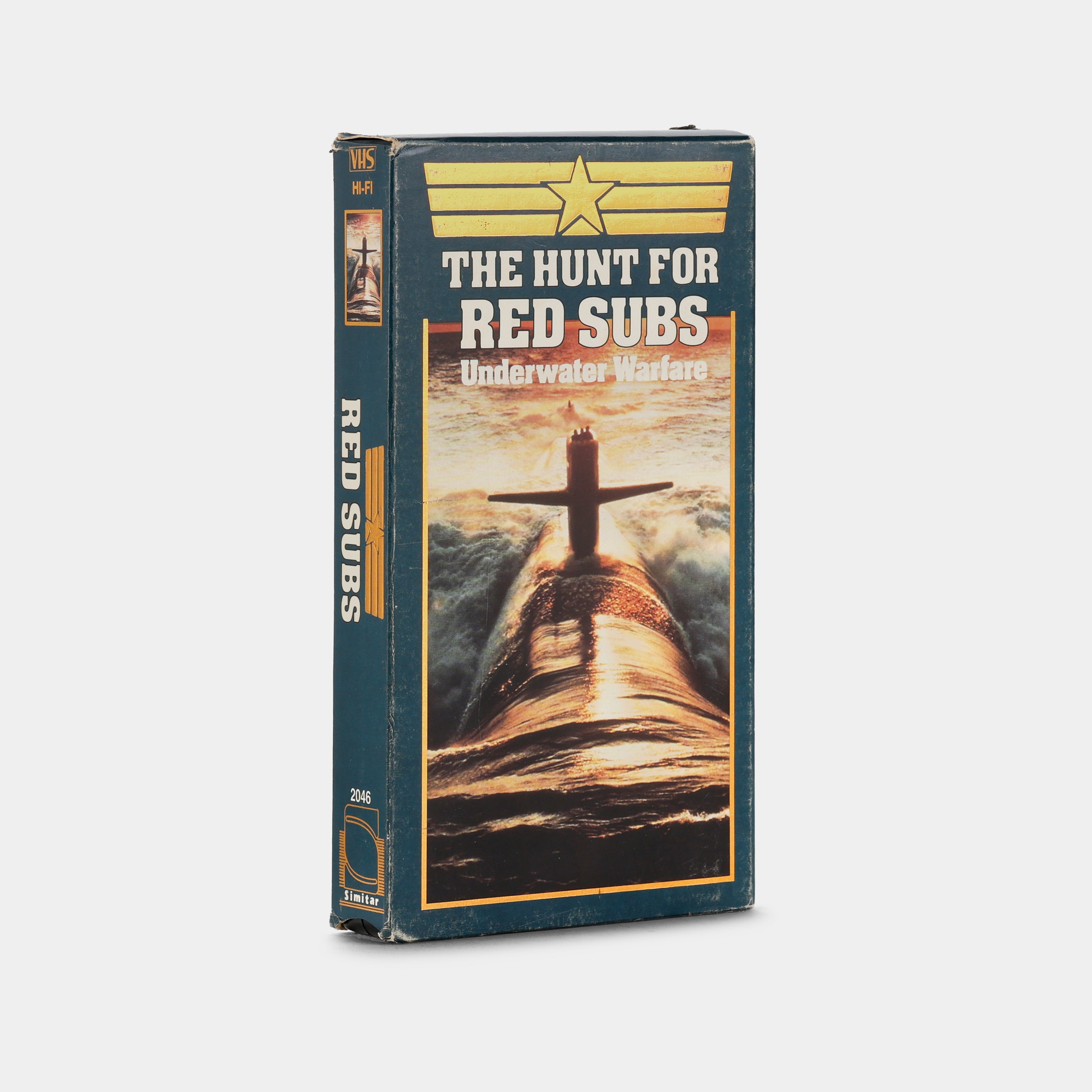 The Hunt for Red Subs VHS Tape