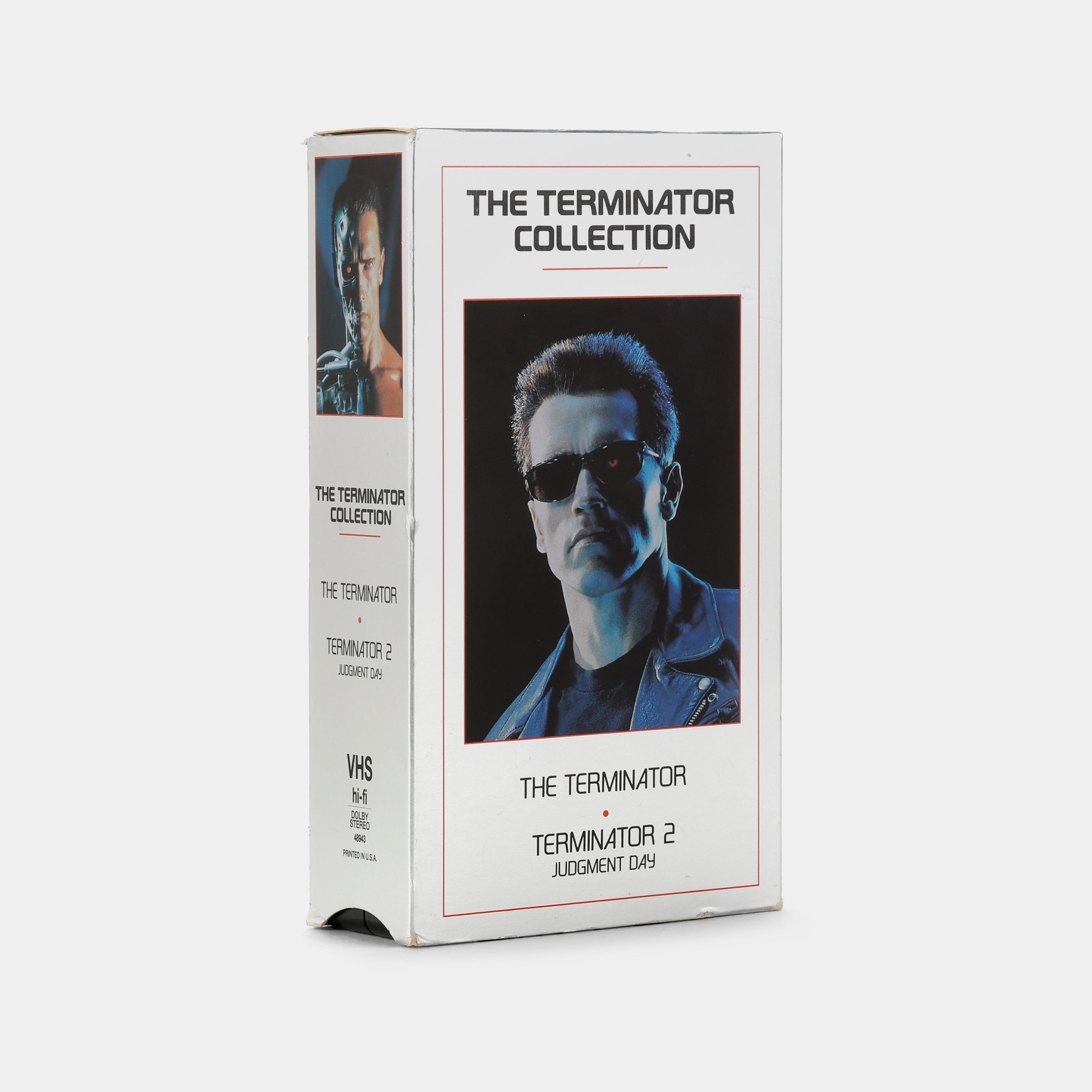 The Terminator 2-Movie Collection: Terminator & The Terminator 2: Judgement Day VHS Tape