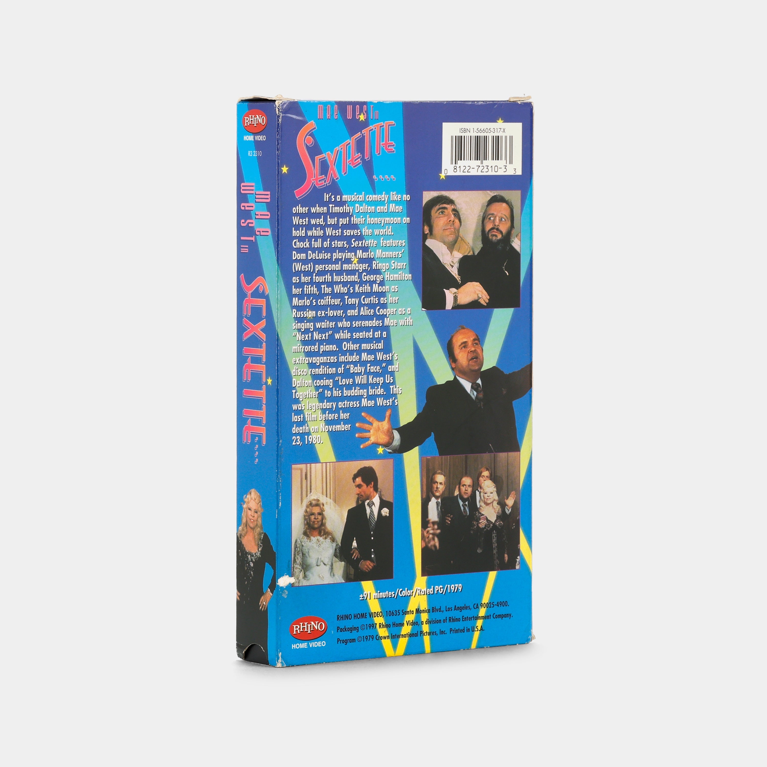 Sextette VHS Tape