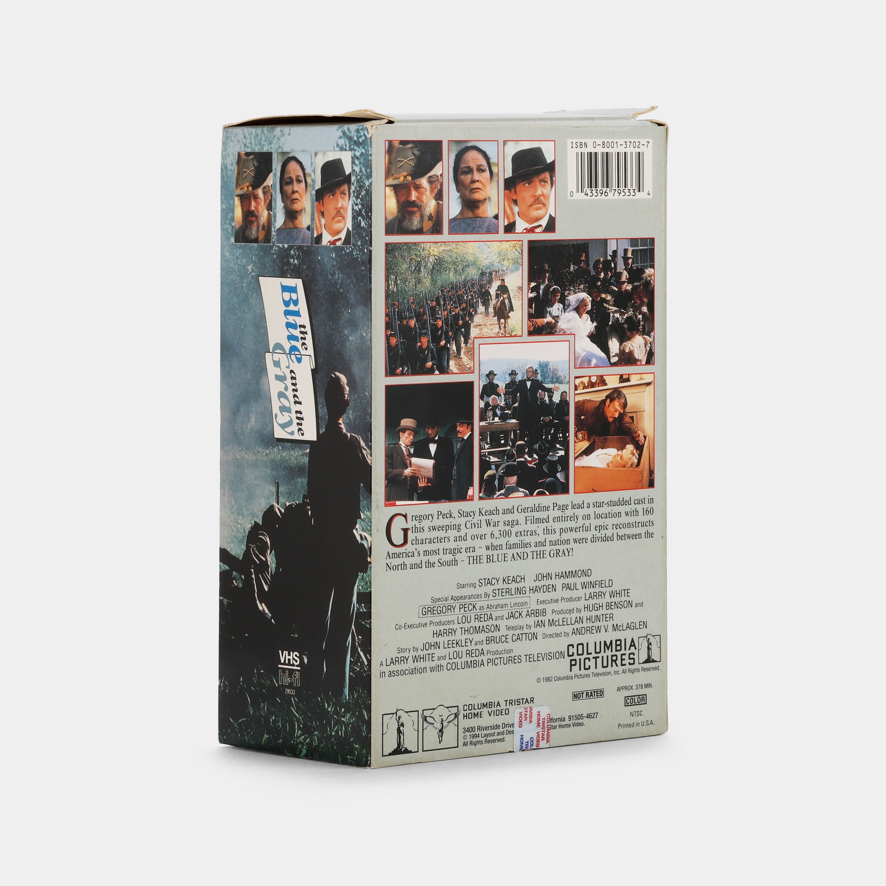 The Blue and the Gray VHS Tape