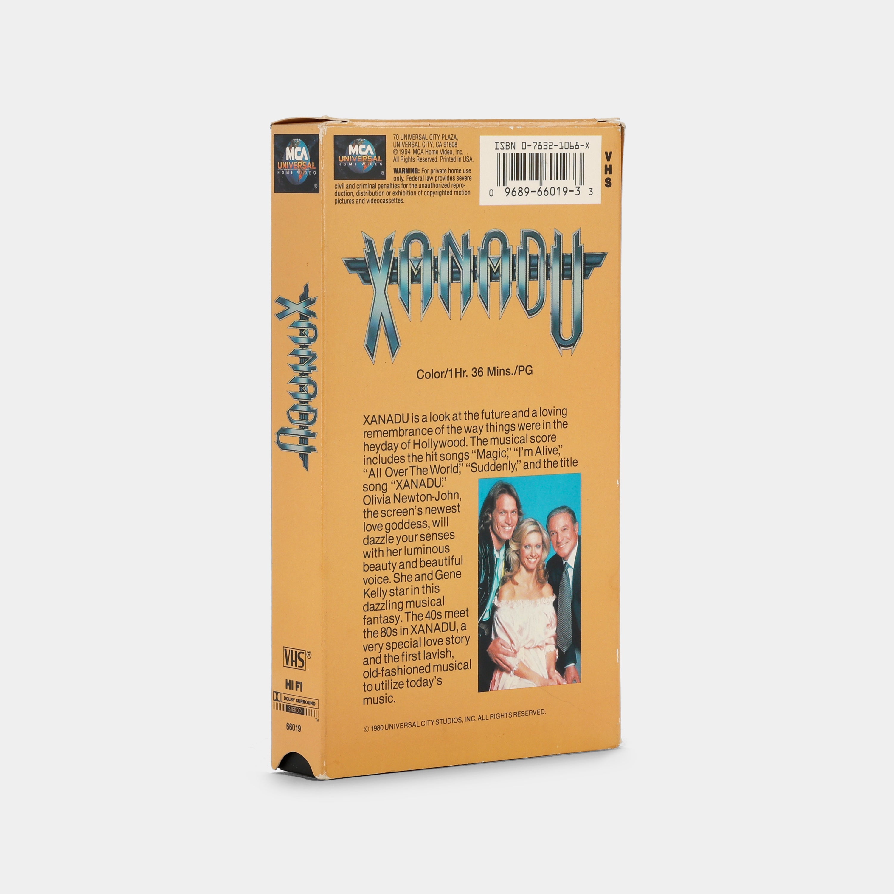 Xanadu VHS Tape