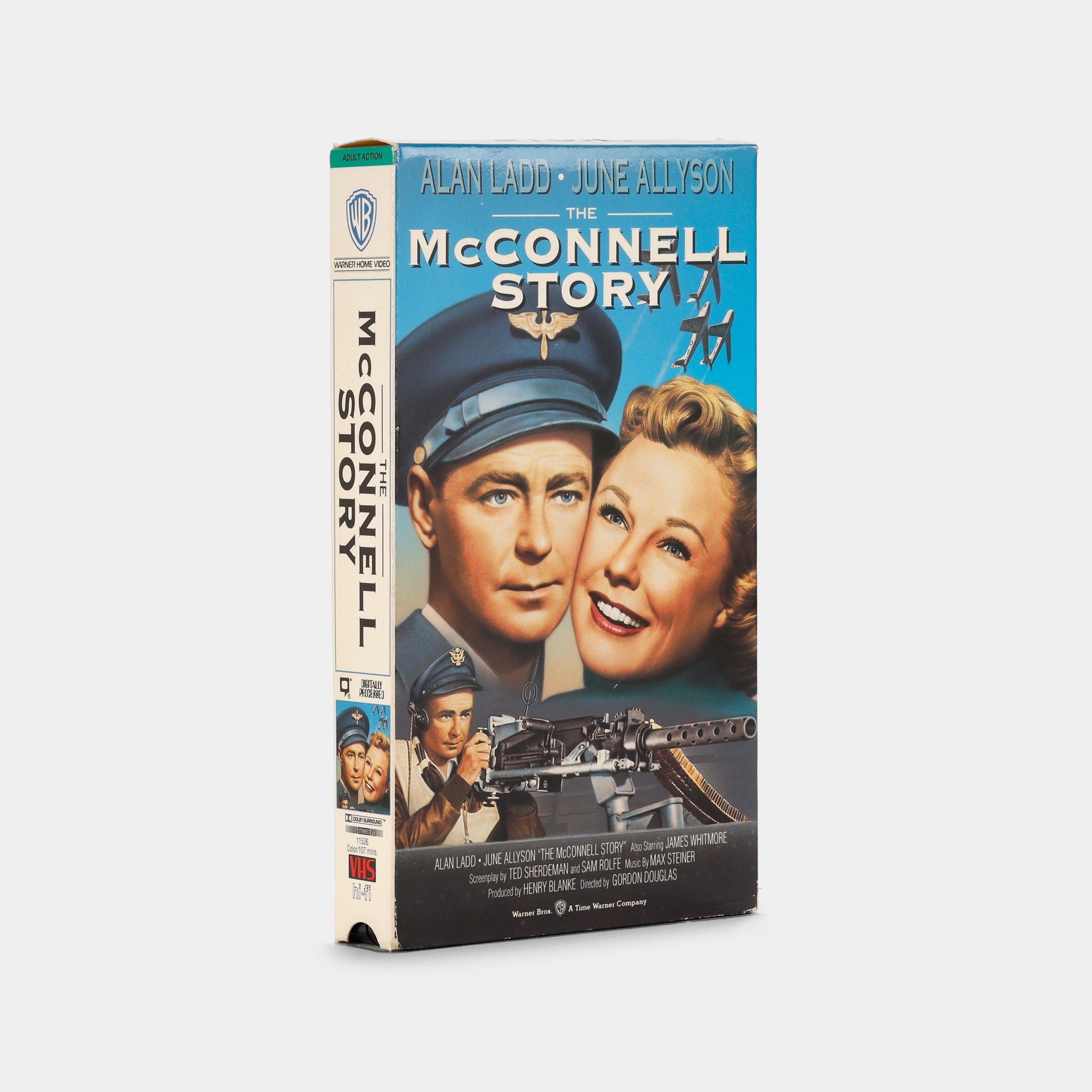 The McConnell Story VHS Tape