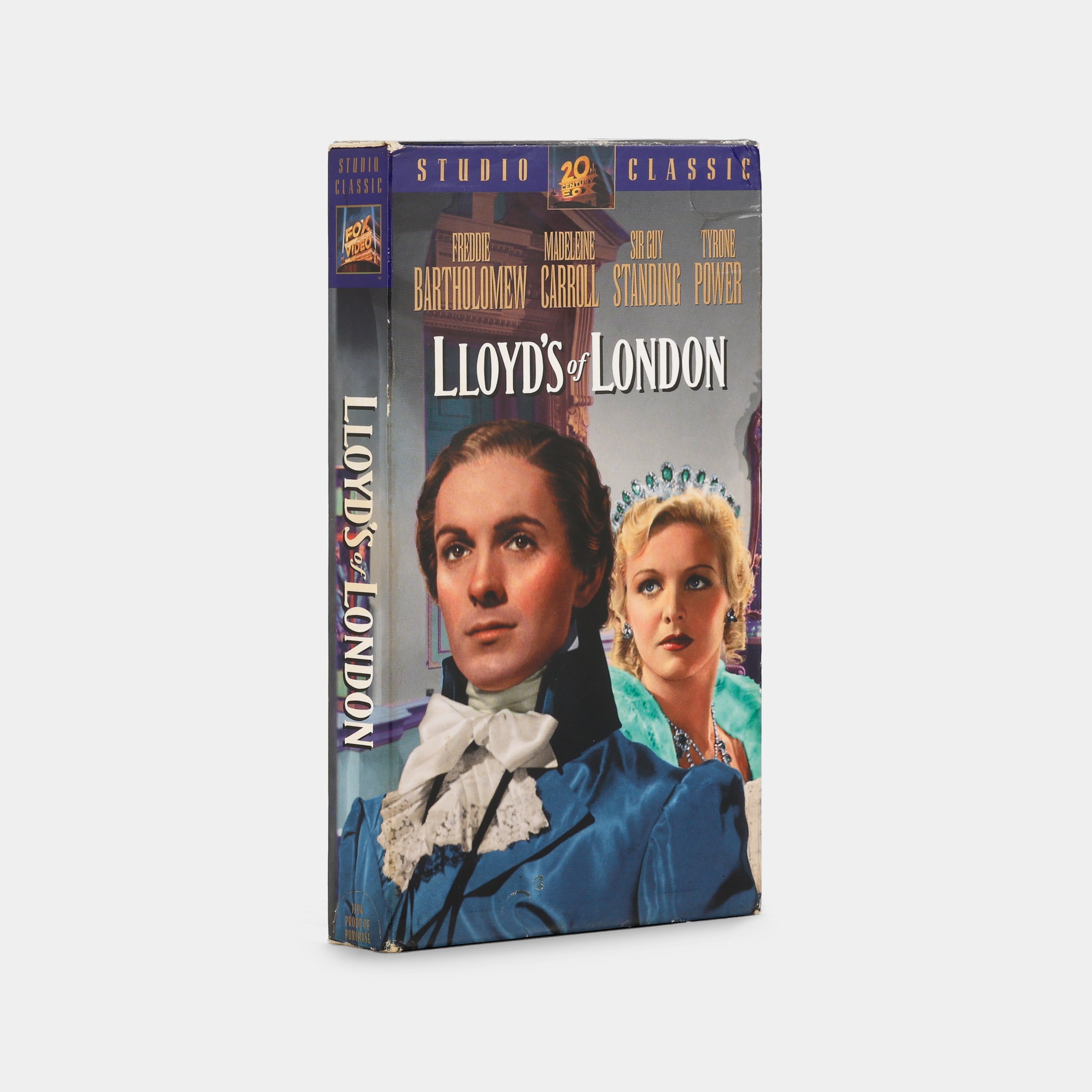 Lloyd's of London VHS Tape