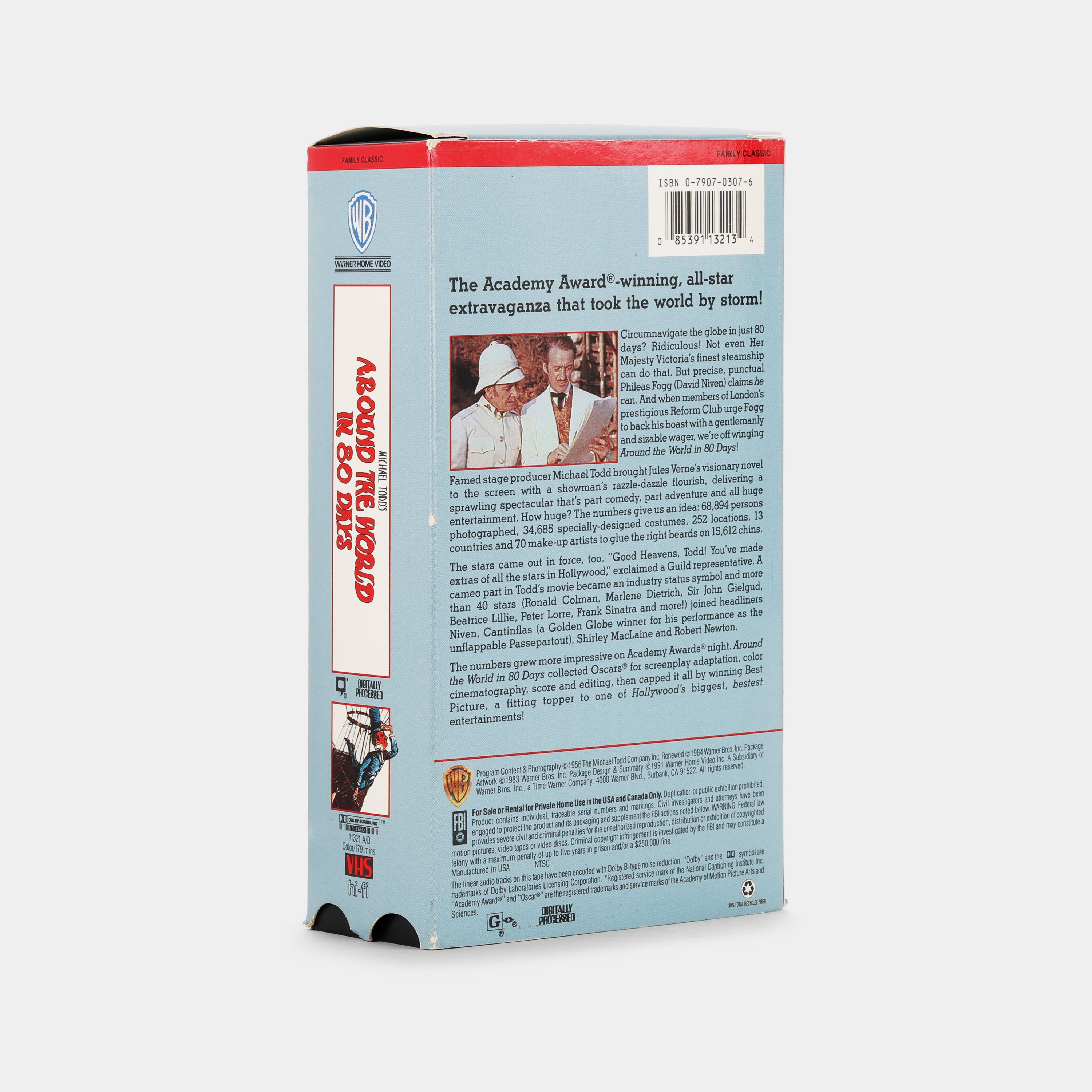 Around the World in 80 Days VHS Tape