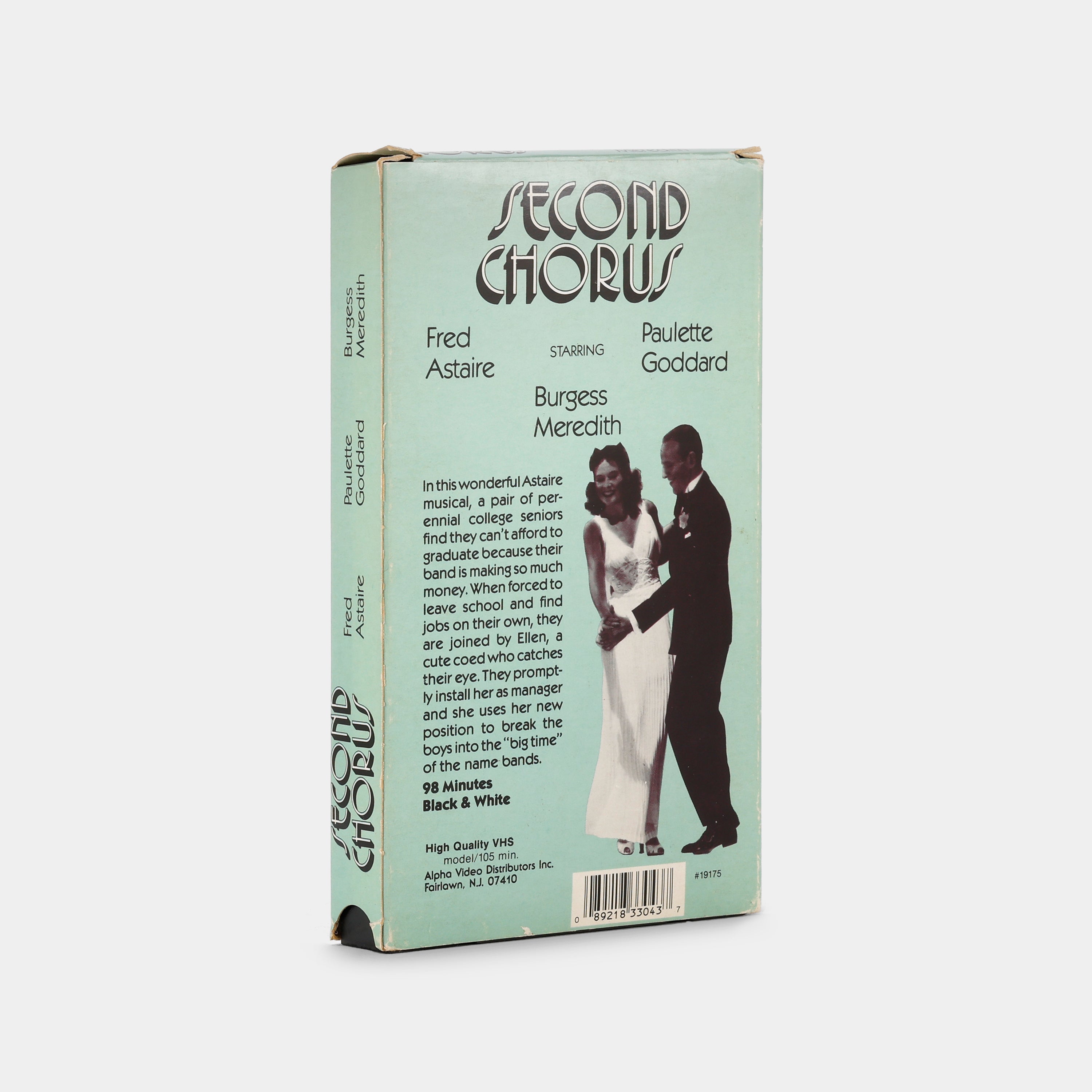 Second Chorus VHS Tape