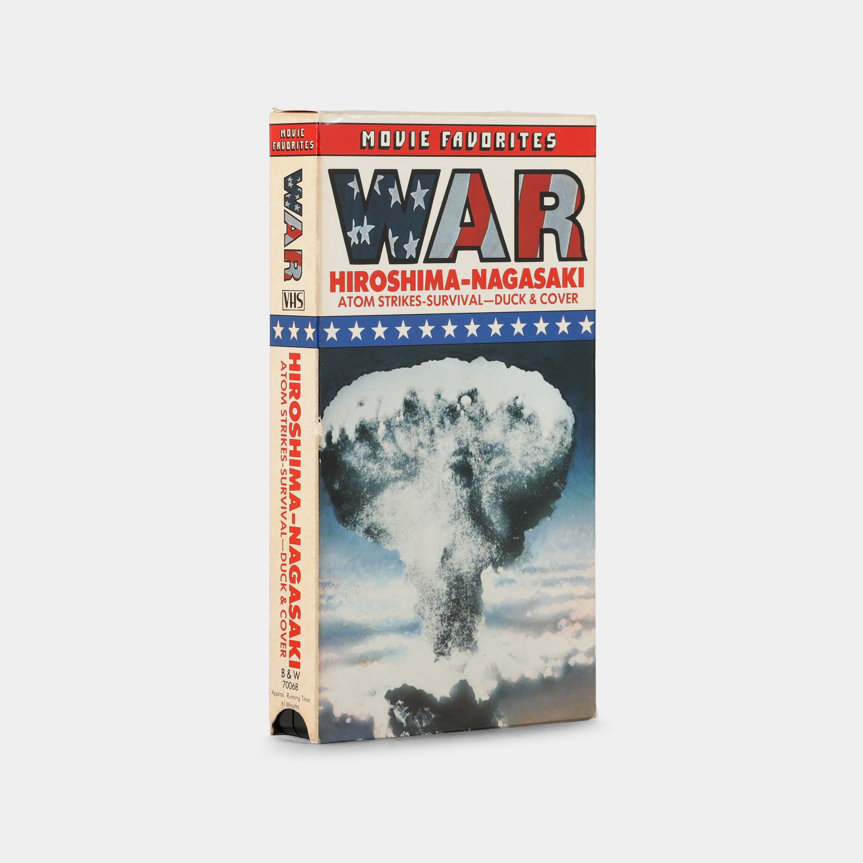 War: Hiroshima-Nagasaki - Atom Strikes VHS Tape