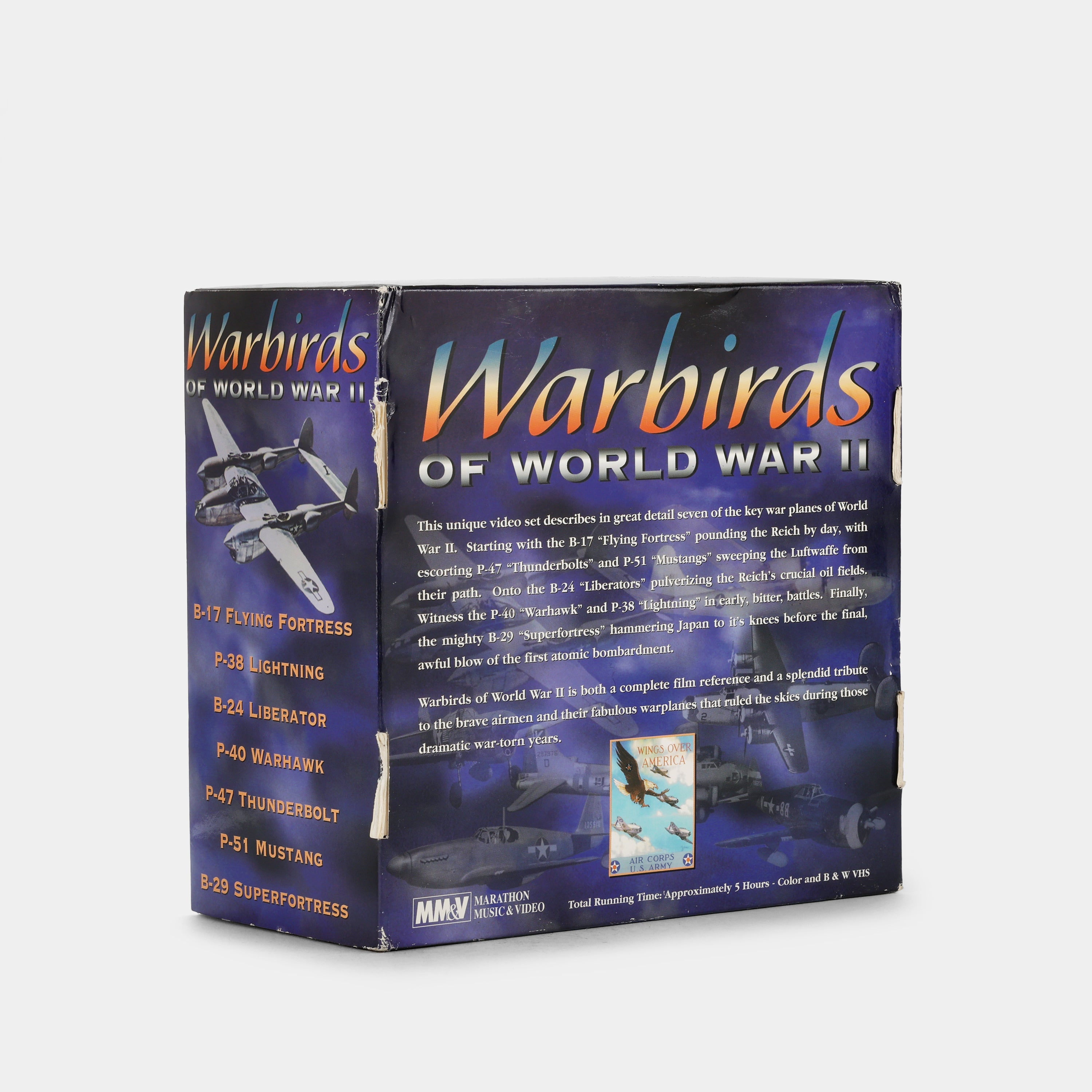 Warbirds of World War II VHS Tape Set