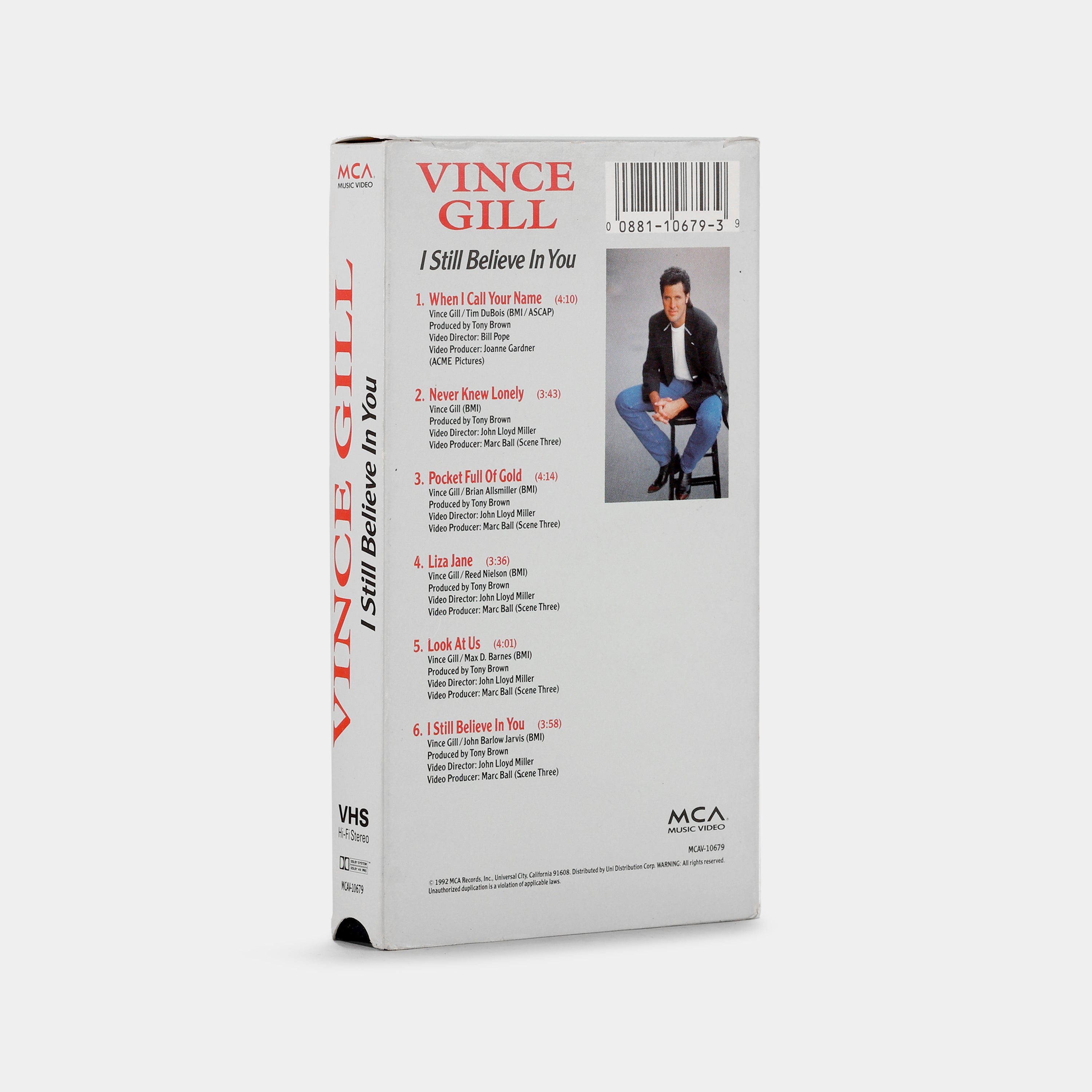 Vince Gill: I Still Believe In You VHS Tape