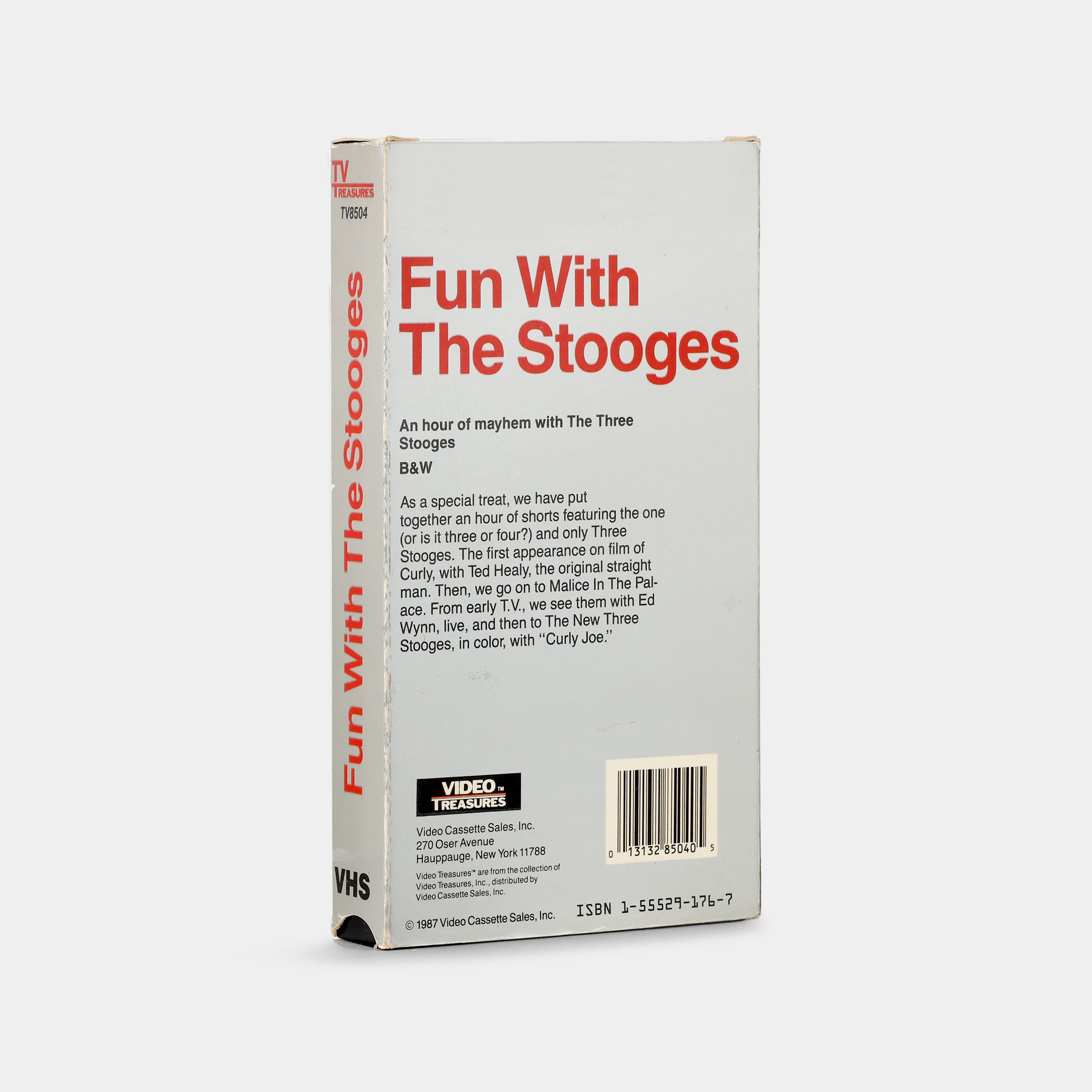 Fun With The Stooges VHS Tape