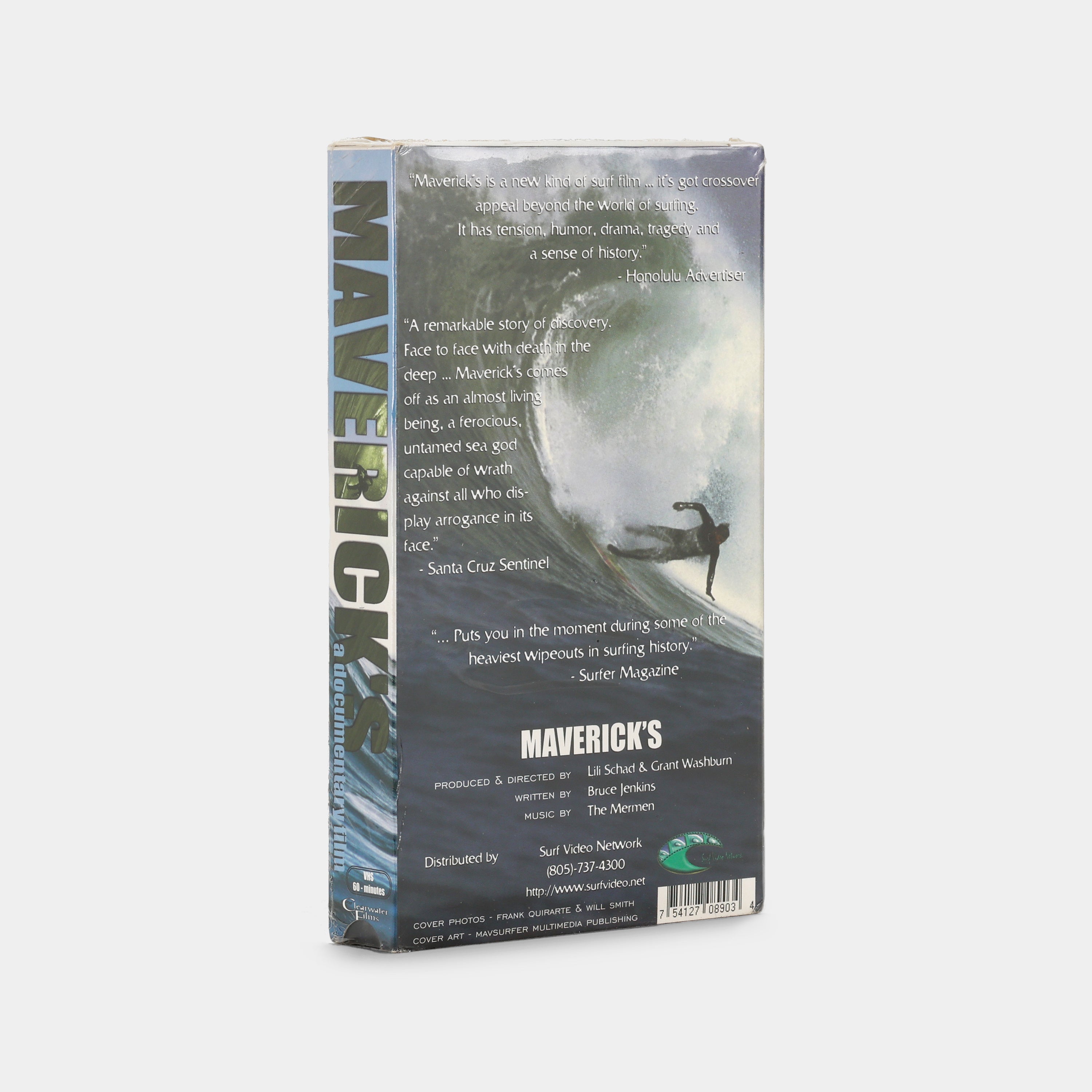 Maverick's: A Documentary Film (Sealed) VHS Tape