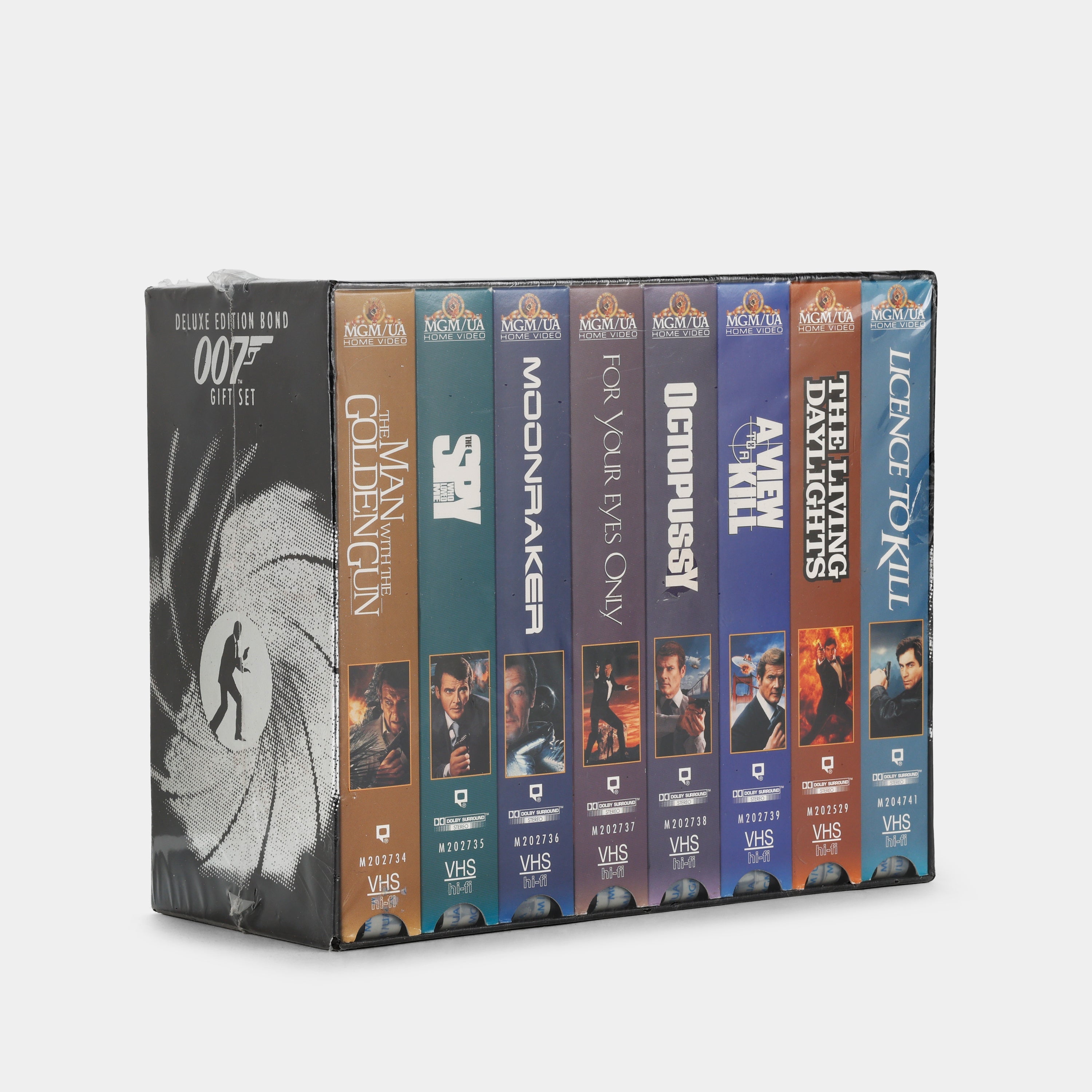 The Deluxe Edition Bond 007 Gift Set (Sealed) VHS Tape Set