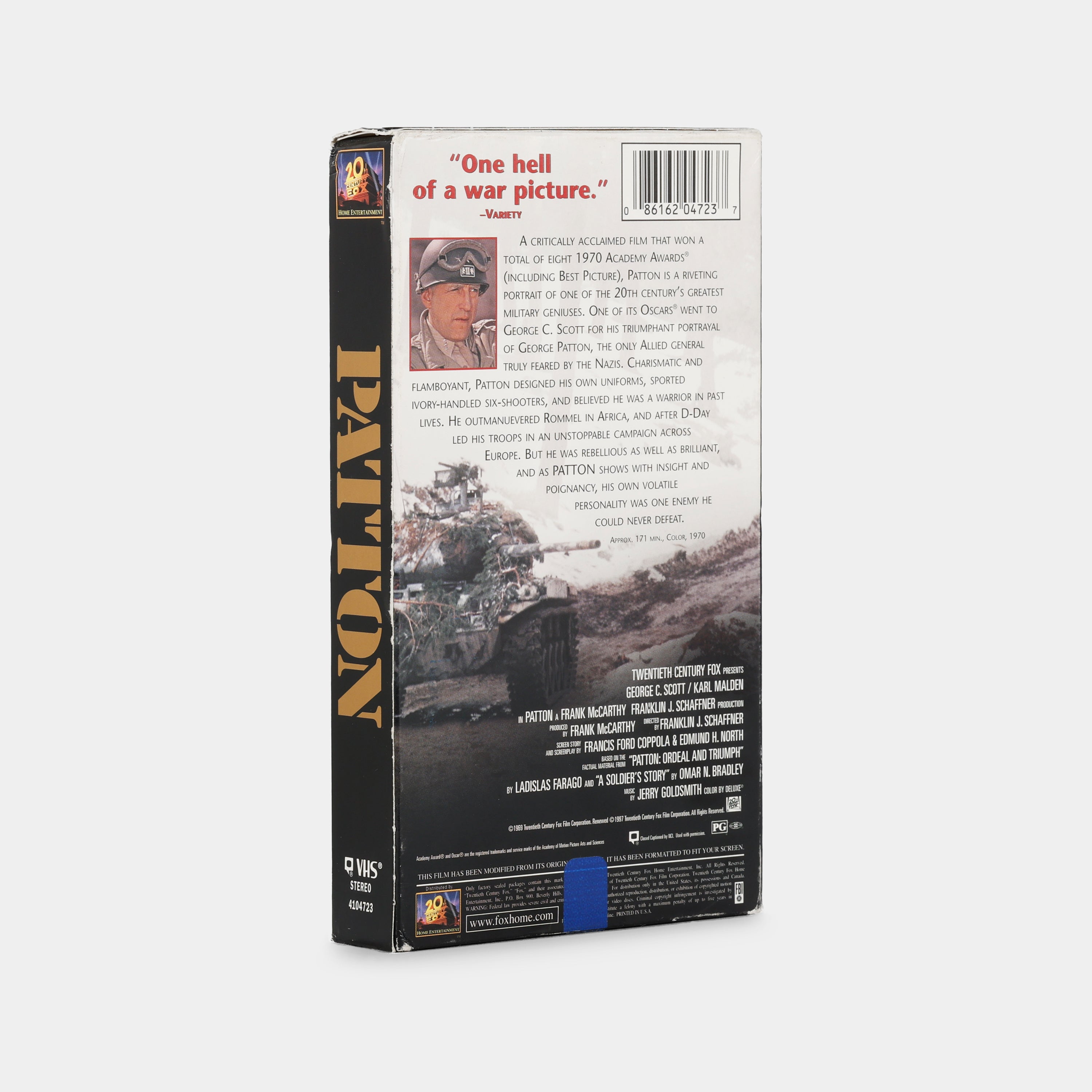 Patton VHS Tape