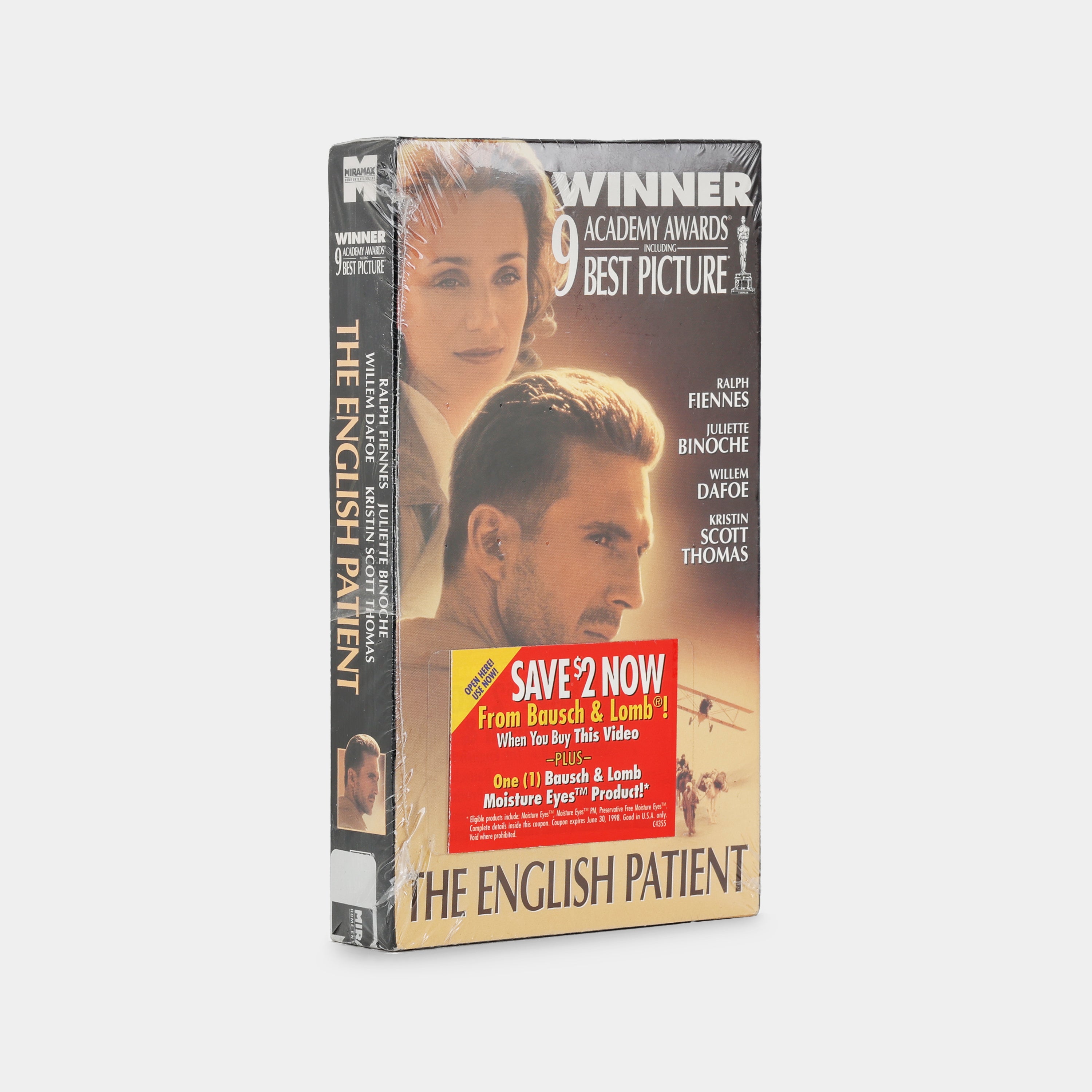 The English Patient (Sealed) VHS Tape