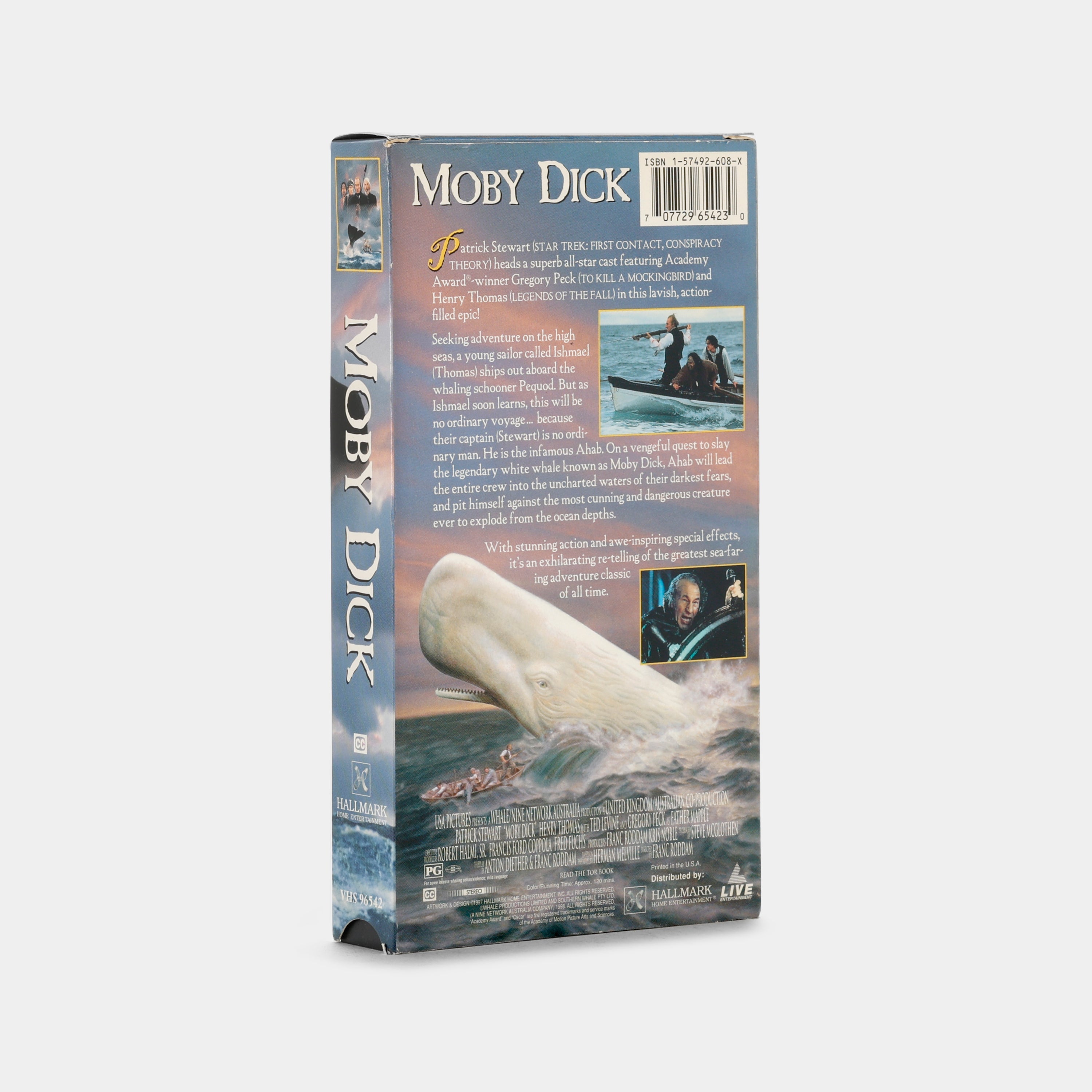 Moby Dick VHS Tape