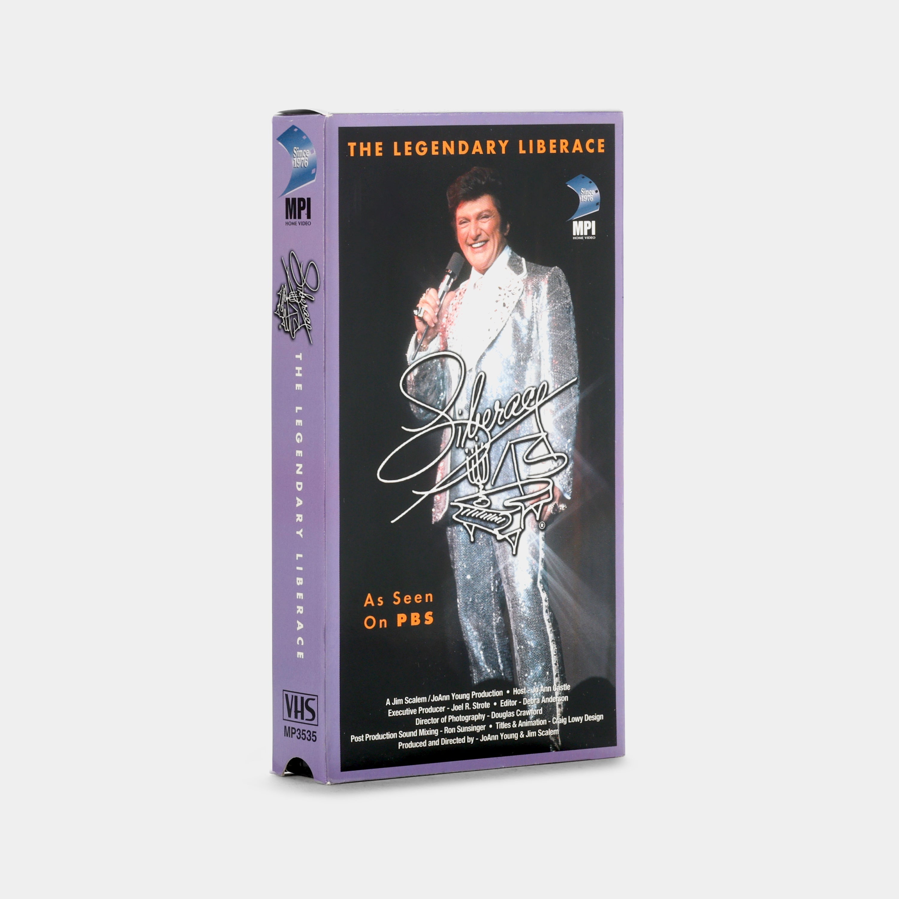 The Legendary Liberace VHS Tape