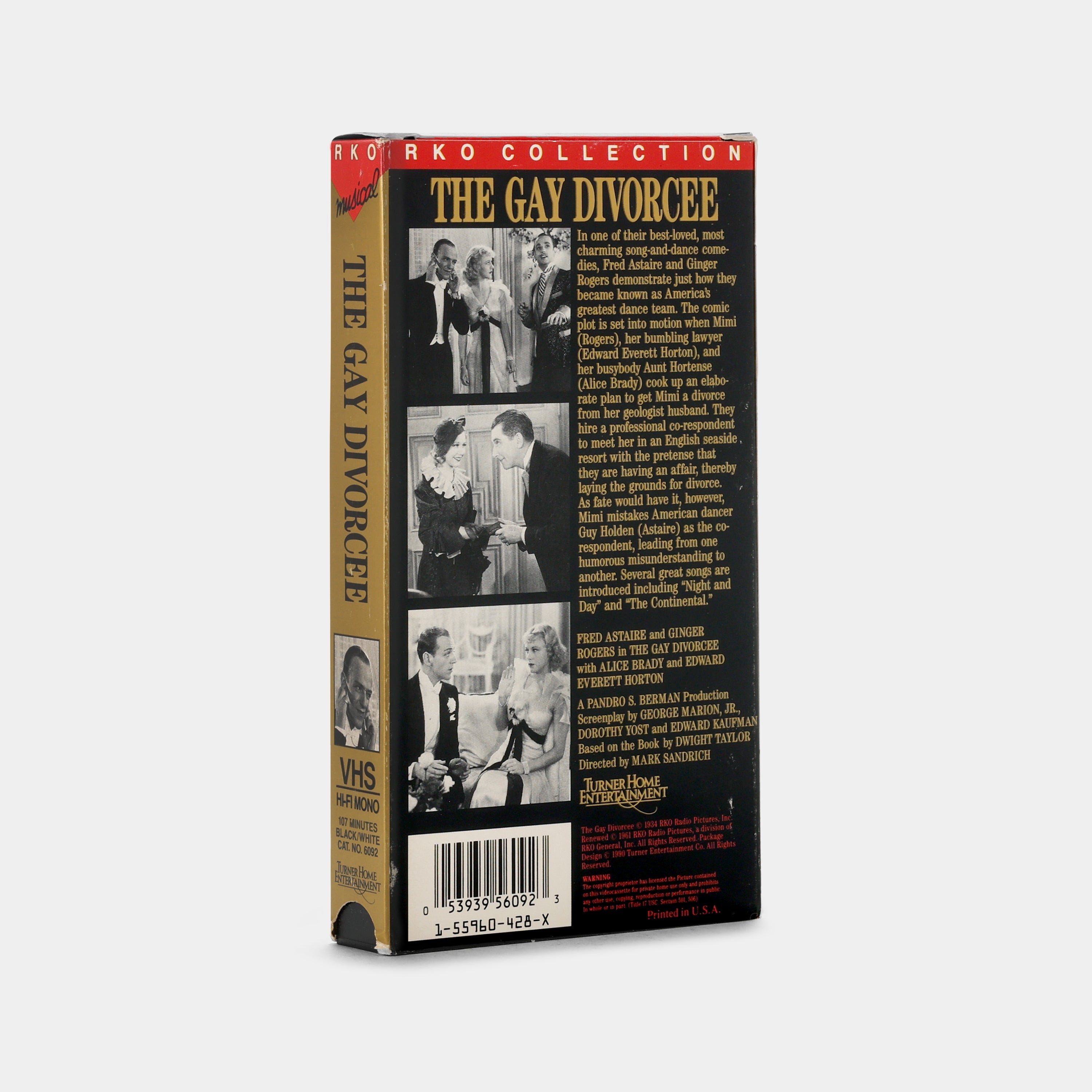 The Gay Divorcee VHS Tape