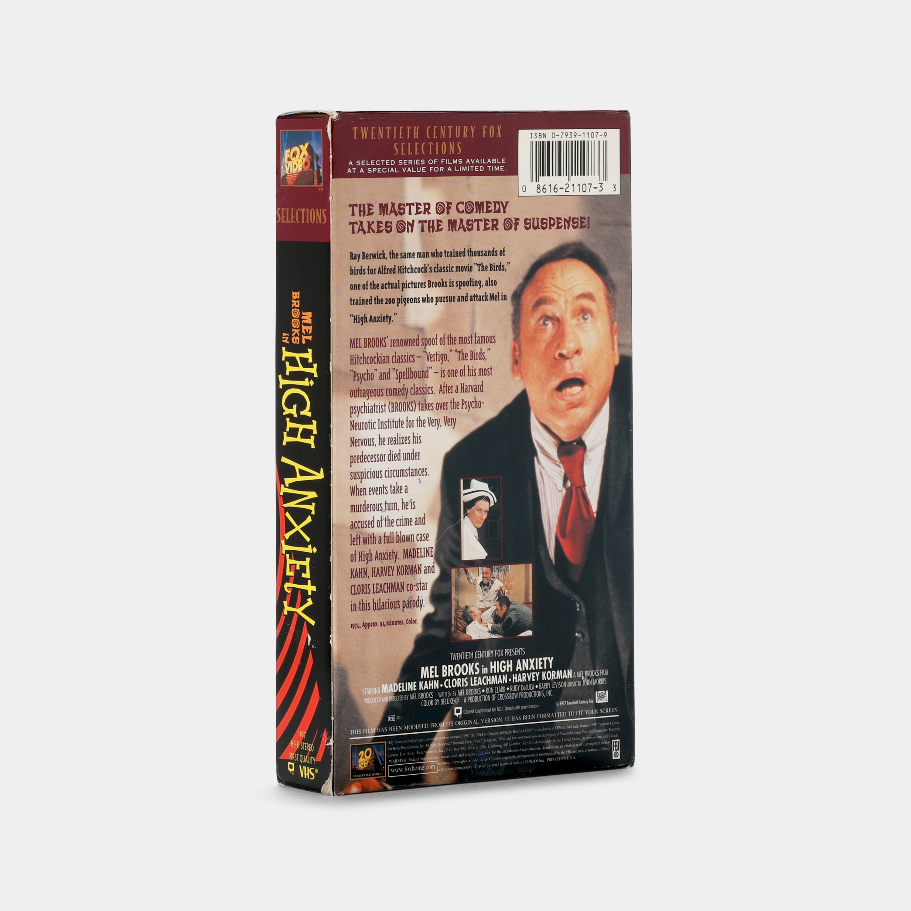 High Anxiety VHS Tape