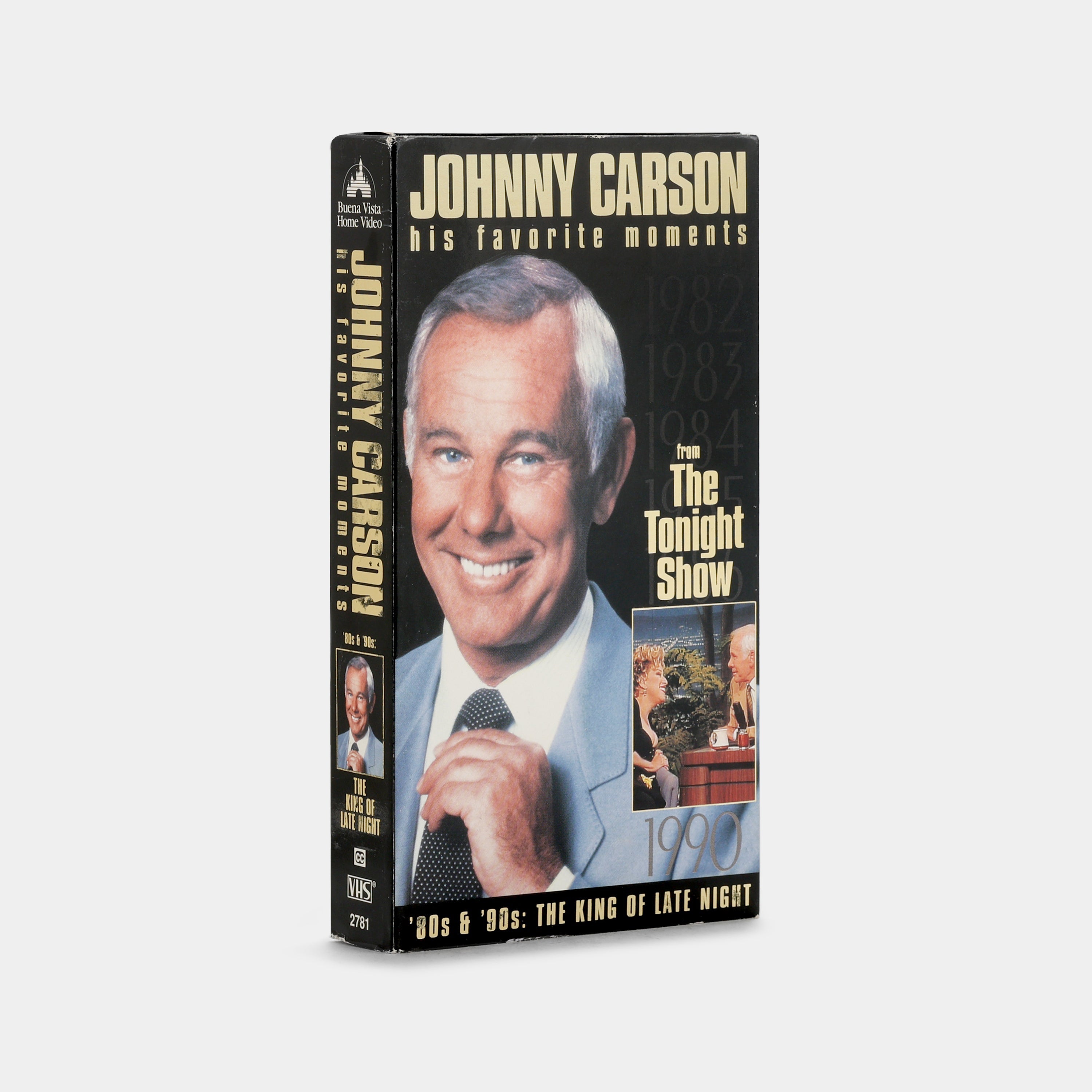 Johnny Carson: His Favorite Moments from The Tonight Show – '80s & '90s, The King of Late Night VHS Tape