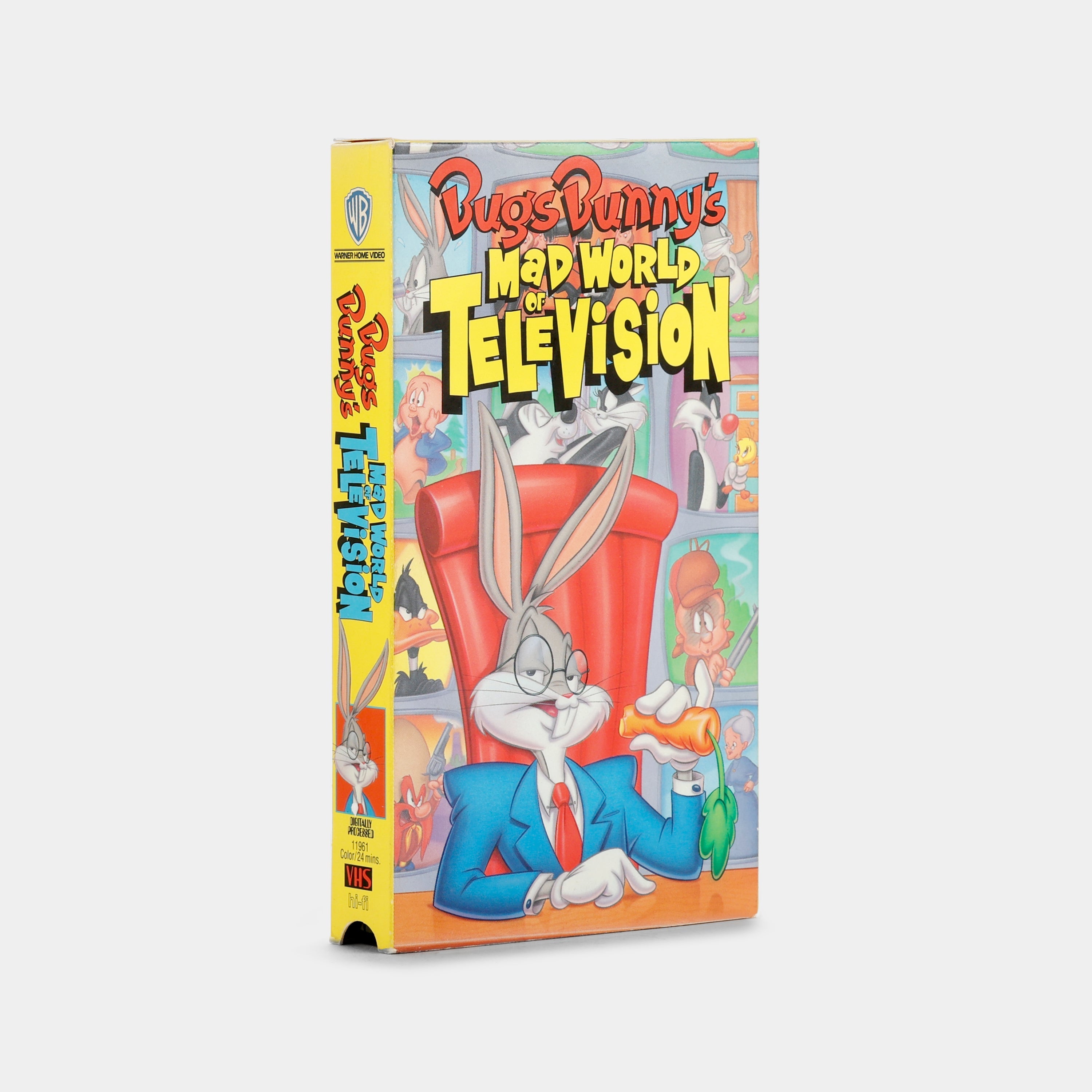 Bugs Bunny's Mad World of Television VHS Tape