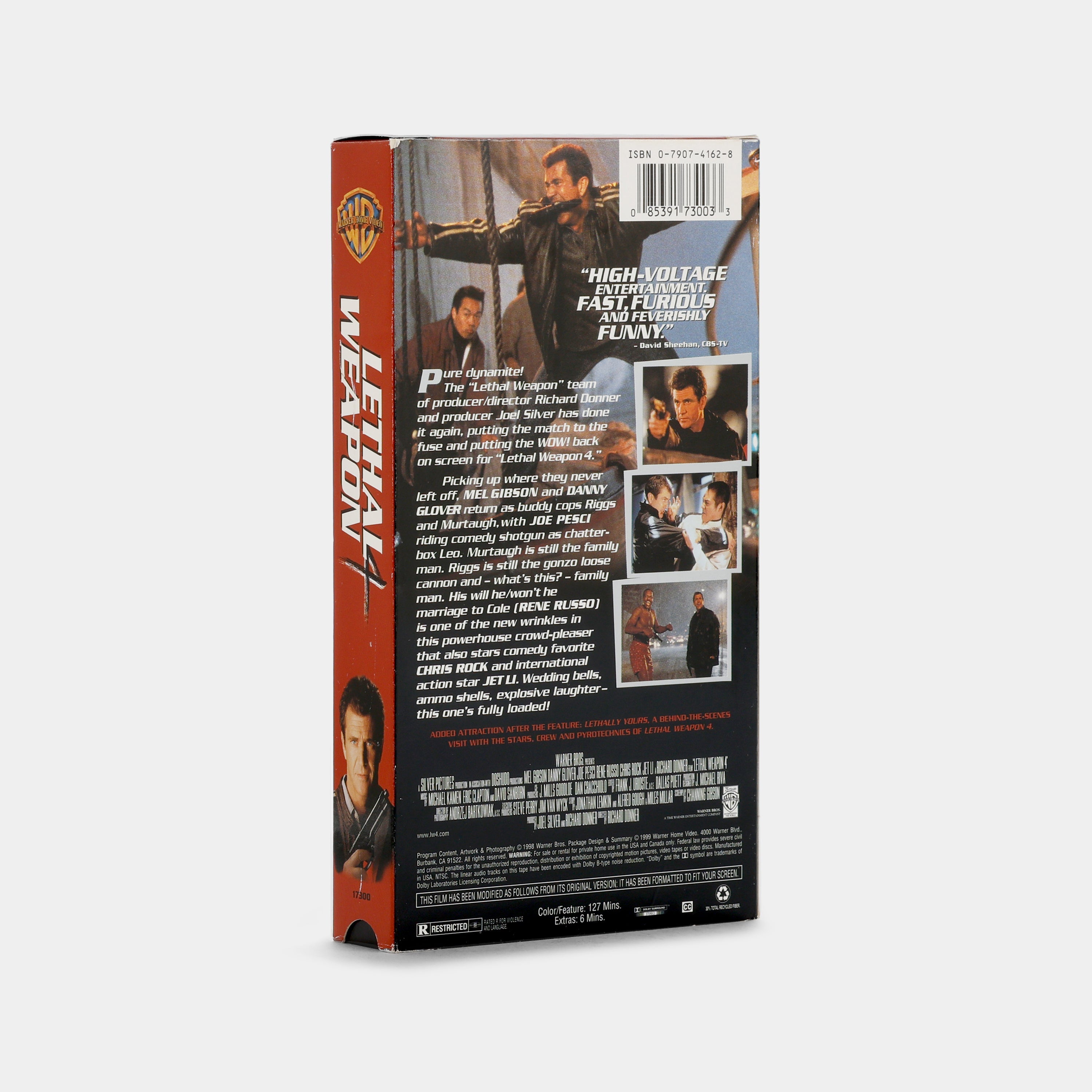 Lethal Weapon 4 VHS Tape