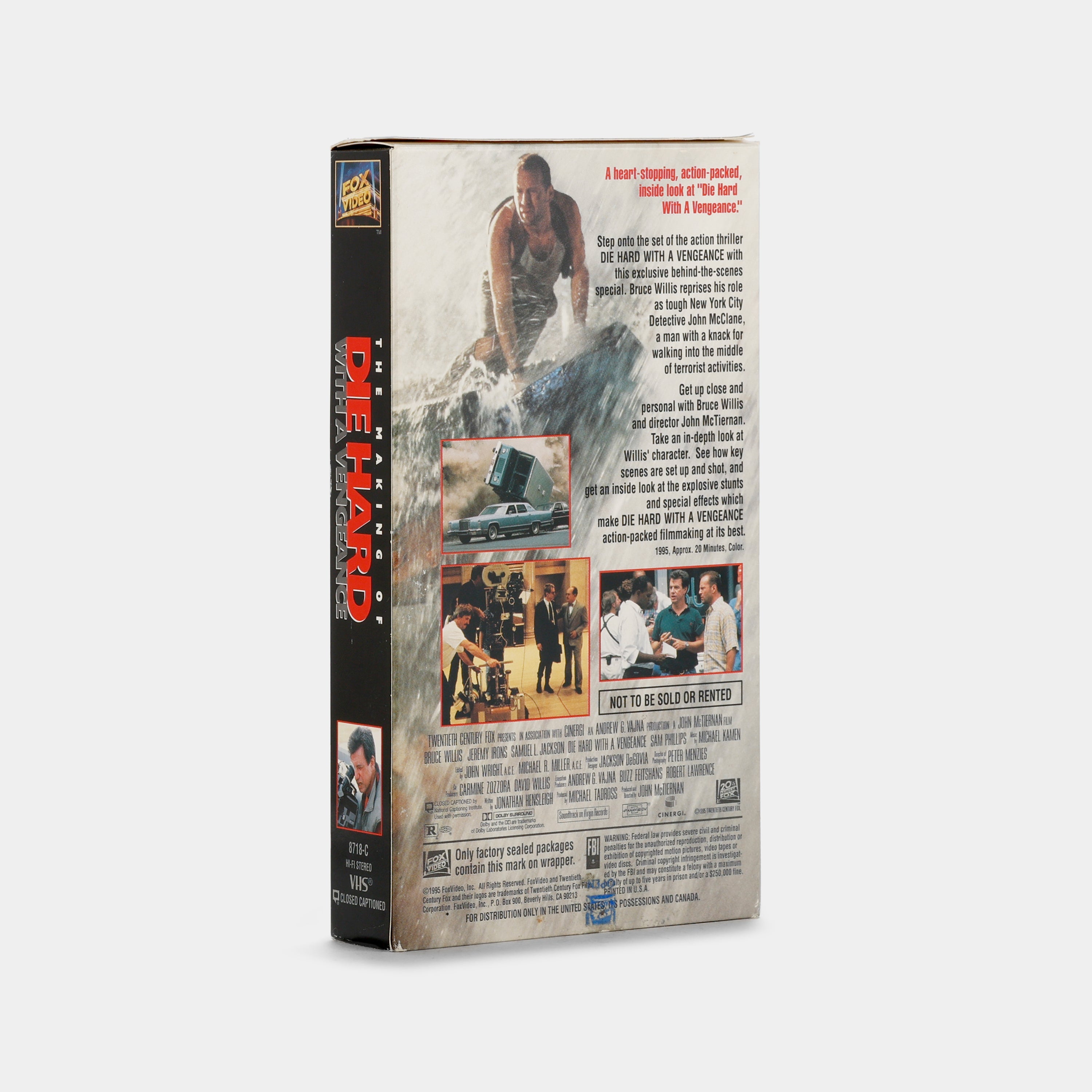 The Making of 'Die Hard: With a Vengeance' VHS Tape