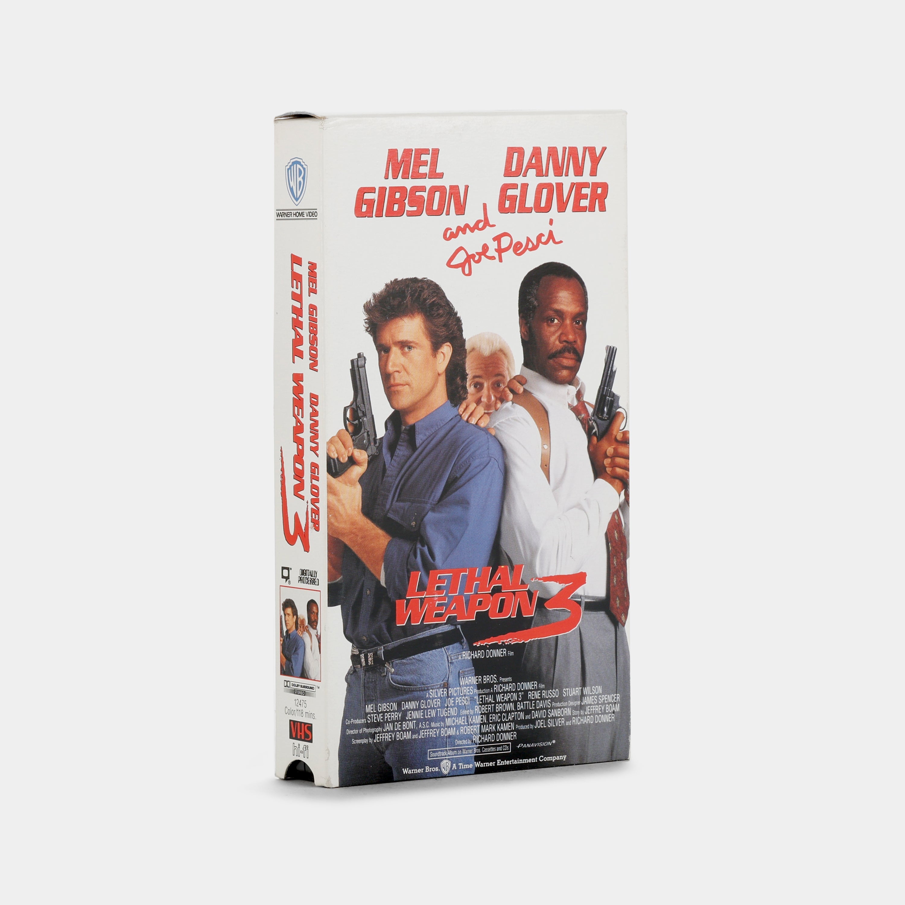 Lethal Weapon 3 VHS Tape