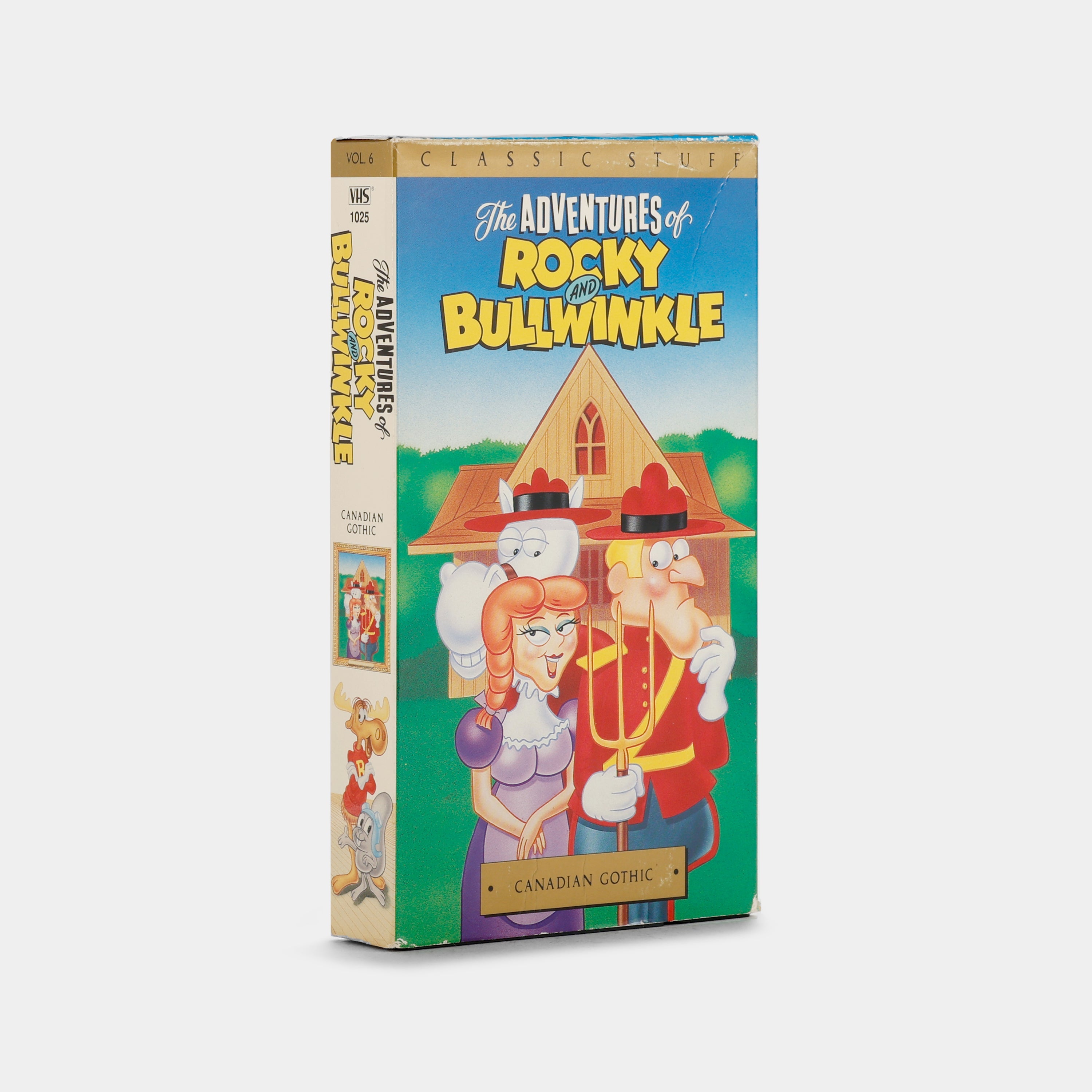 The Adventures of Rocky and Bullwinkle - Volume 6: Canadian Gothic VHS Tape