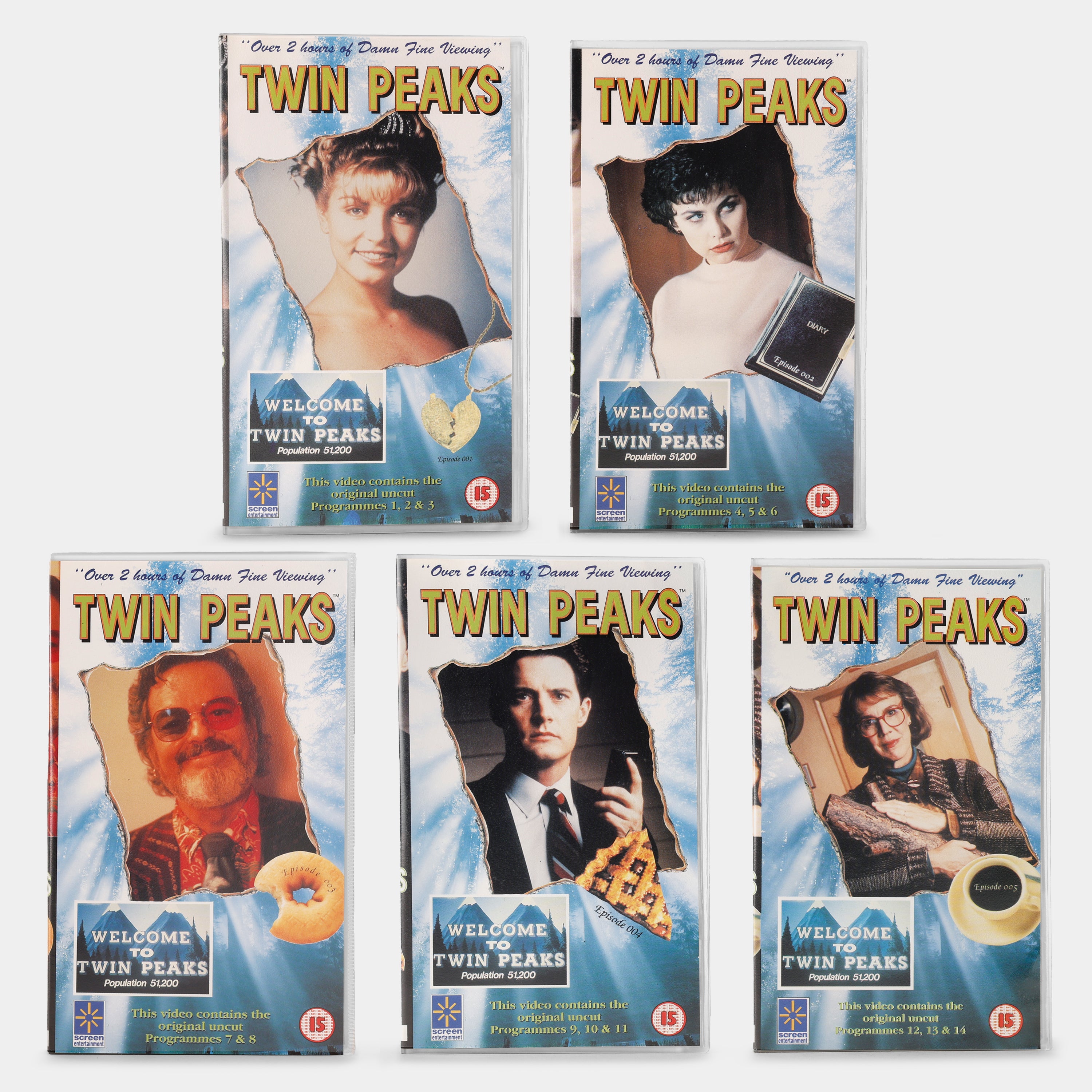 Twin Peaks (PAL Version) Video Tape Set