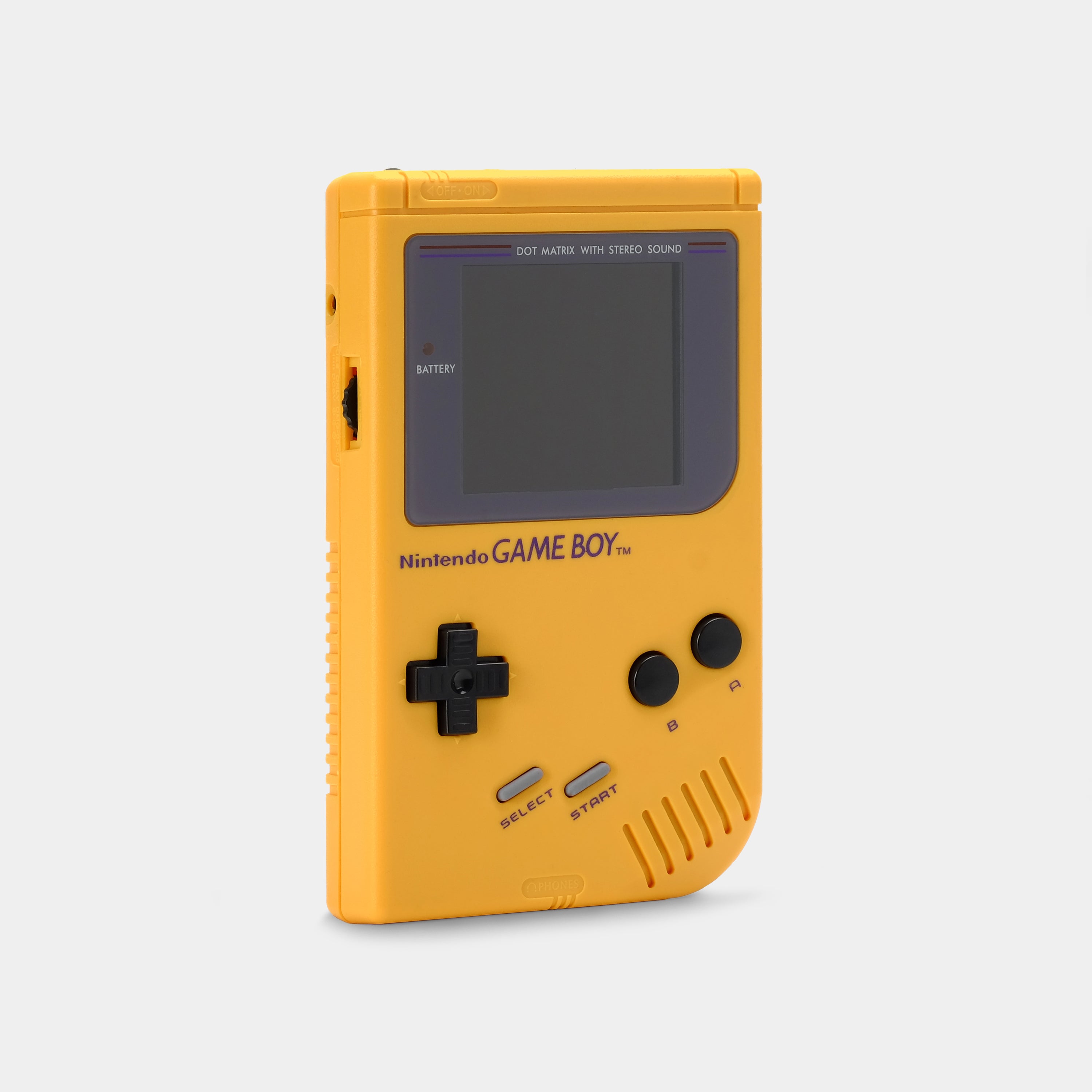 Nintendo Game Boy Yellow Game Console With Multicolor Backlight