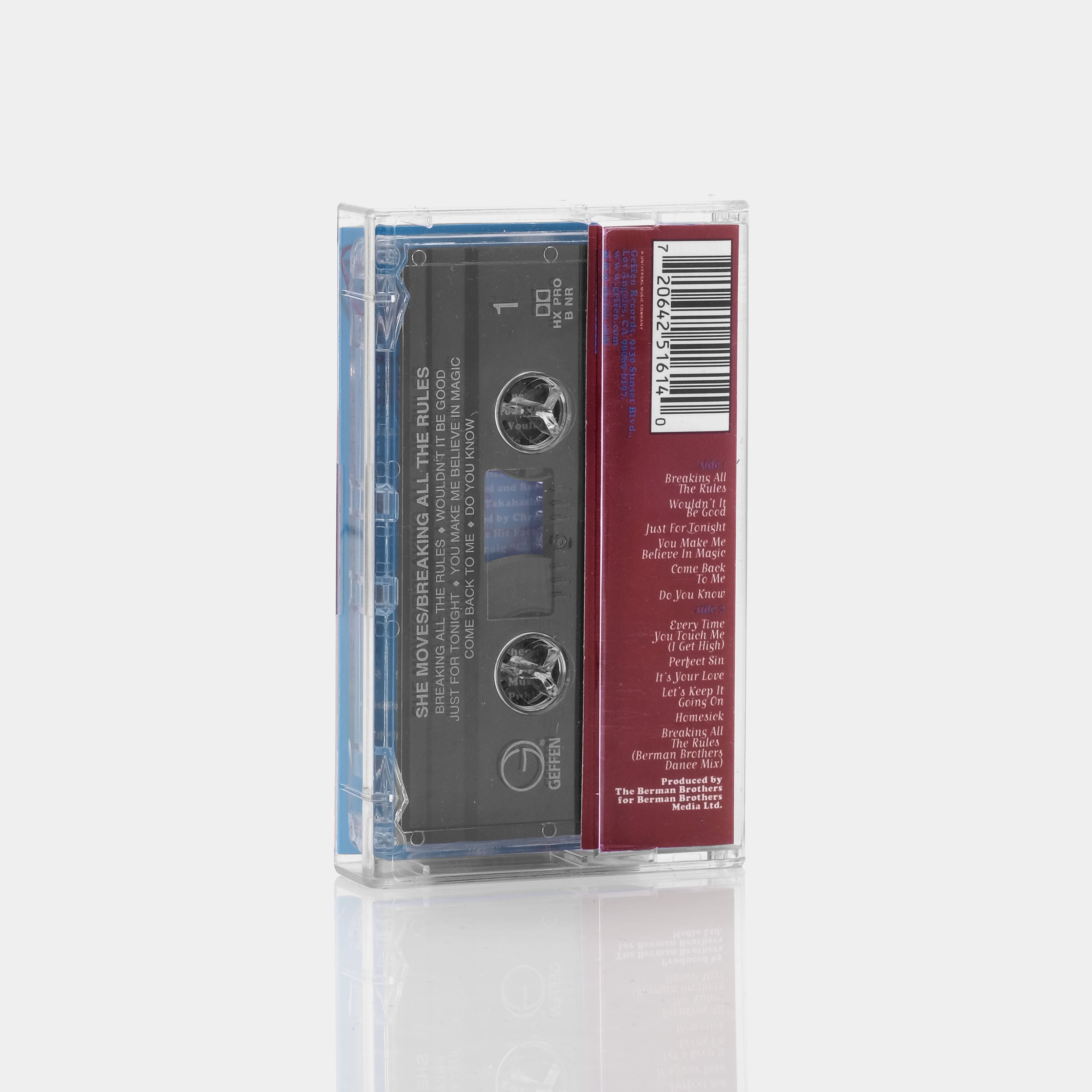 She Moves - Breaking All The Rules Cassette Tape