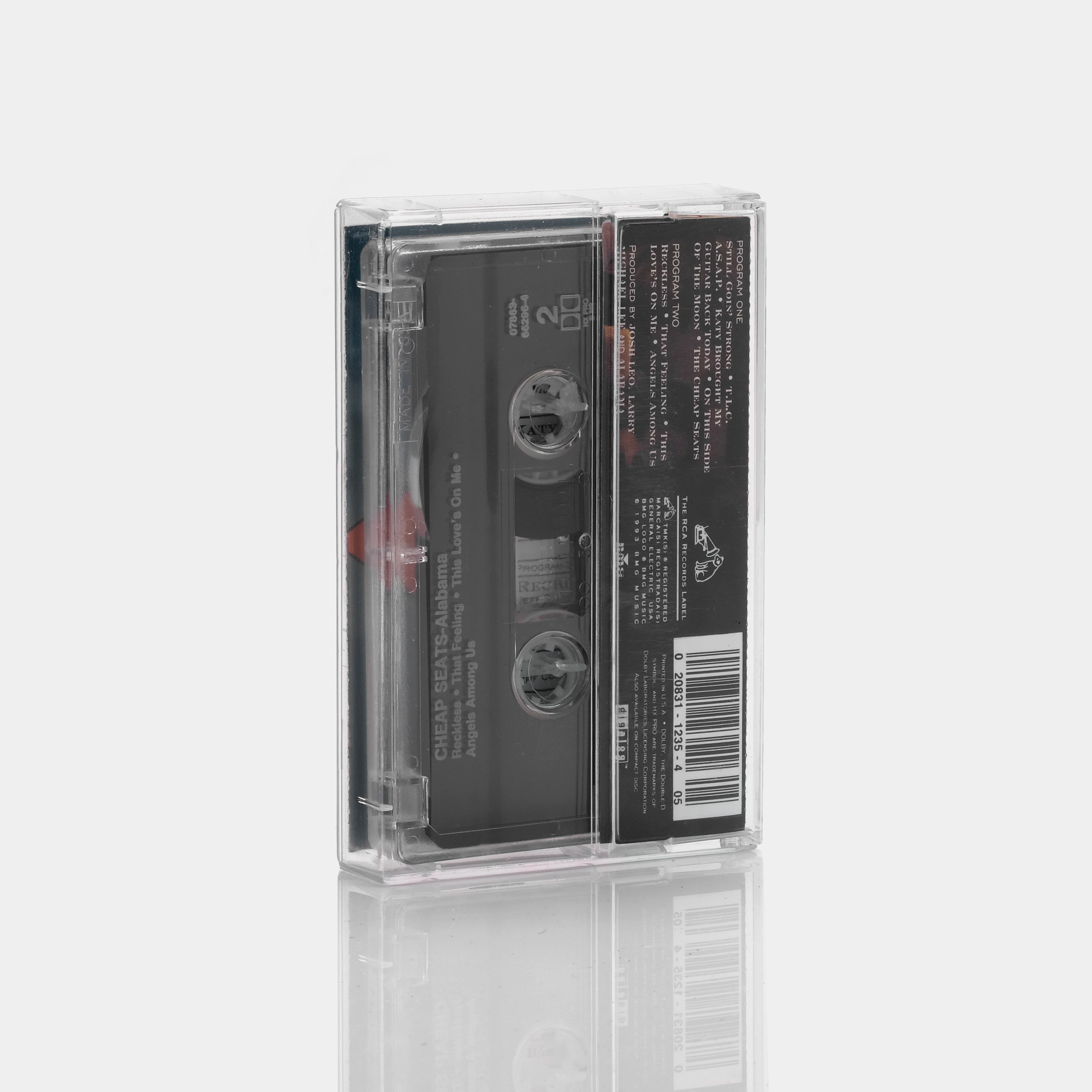 Alabama - Cheap Seats Cassette Tape