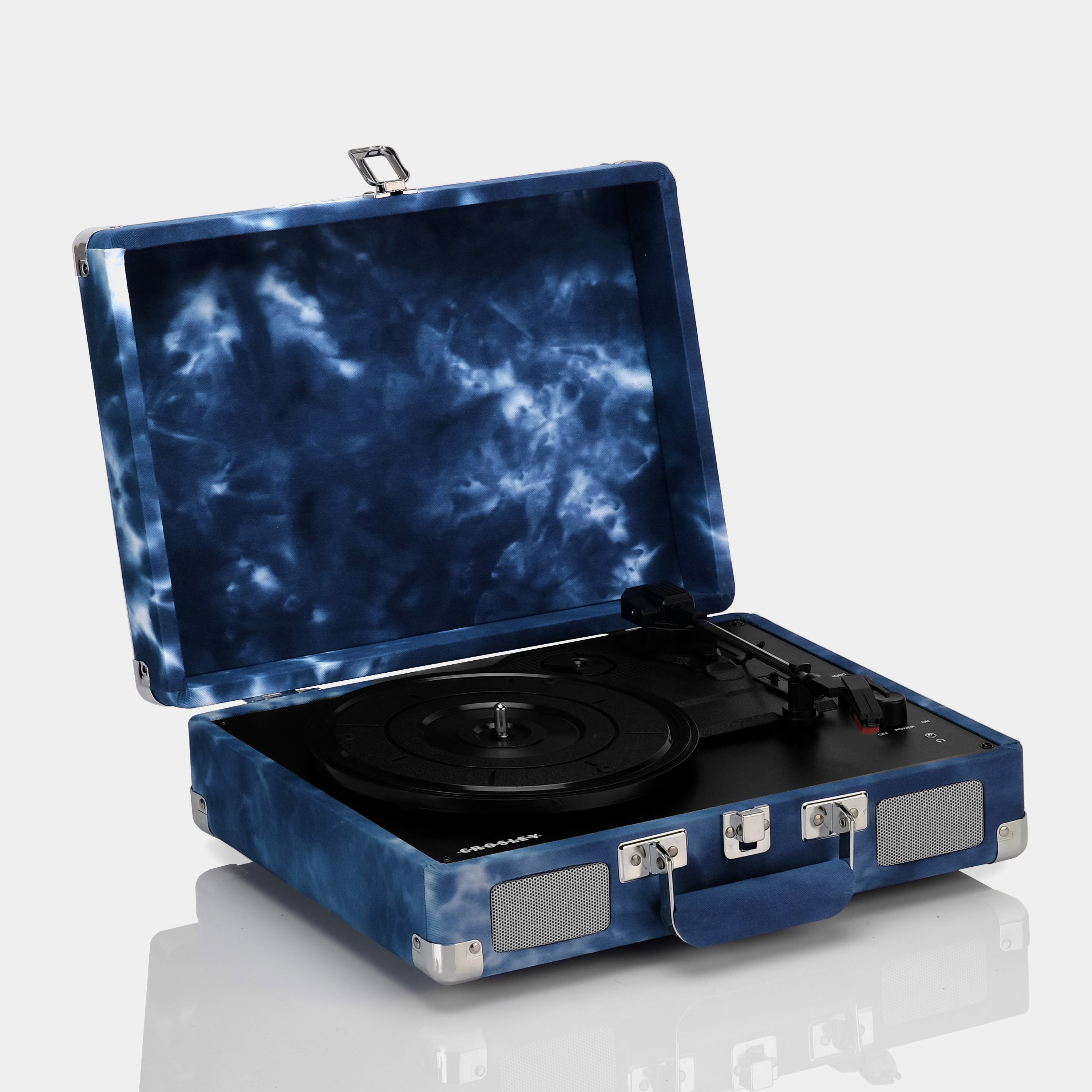 Crosley Cruiser Plus Indigo Turntable with Bluetooth