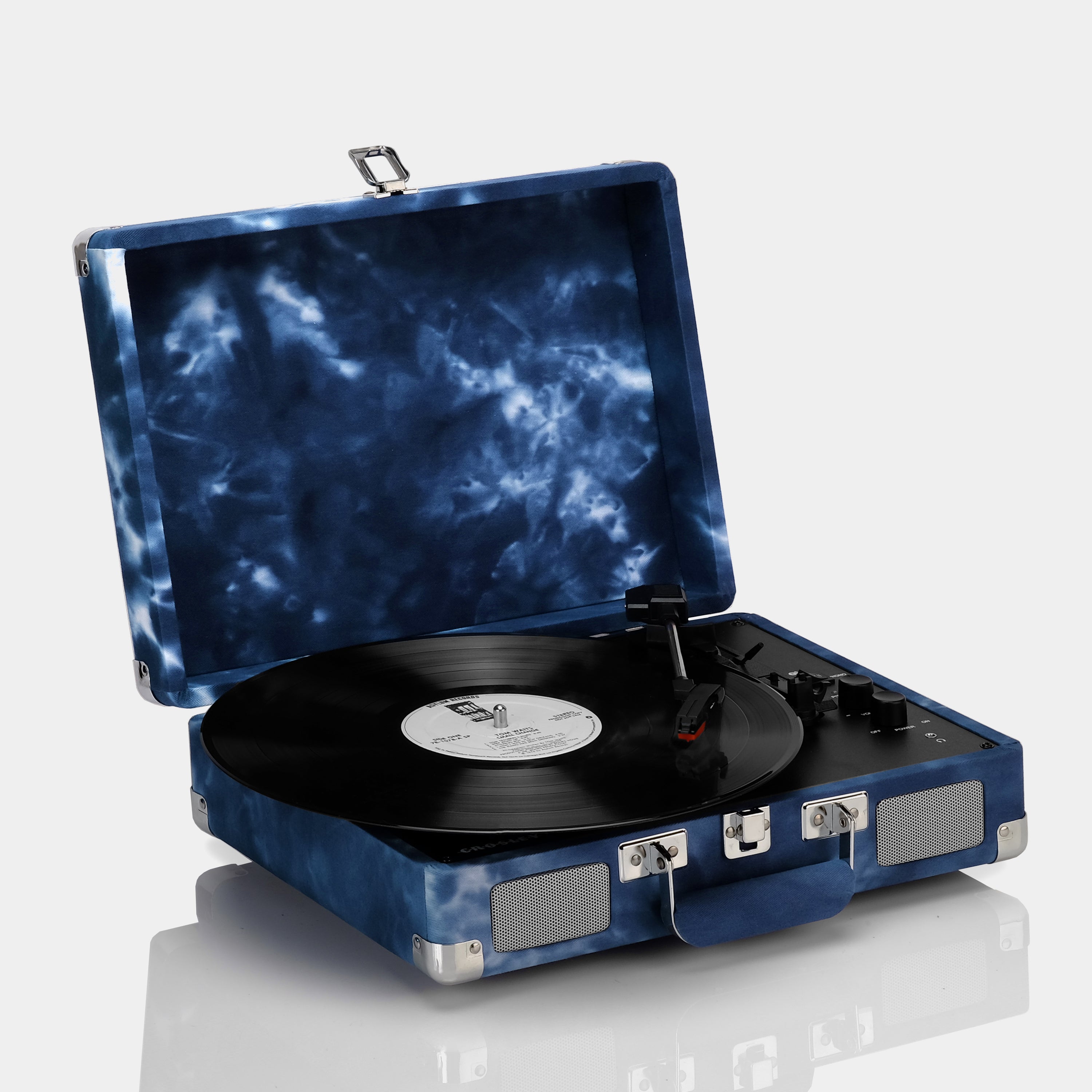 Crosley Cruiser Plus Indigo Turntable with Bluetooth