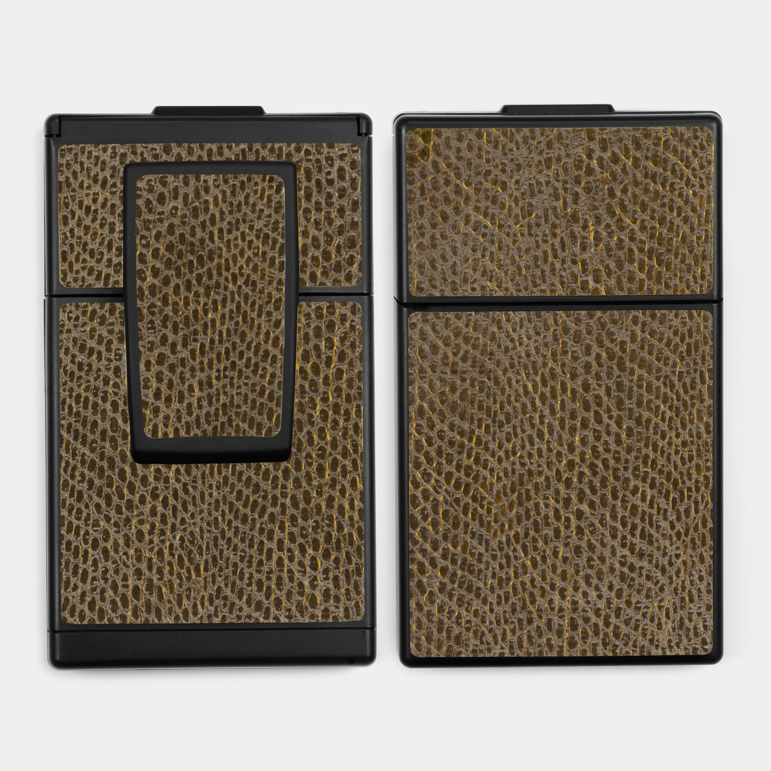 SX-70/SLR-680 Gold Snakeskin Vegan Leather Camera Skins