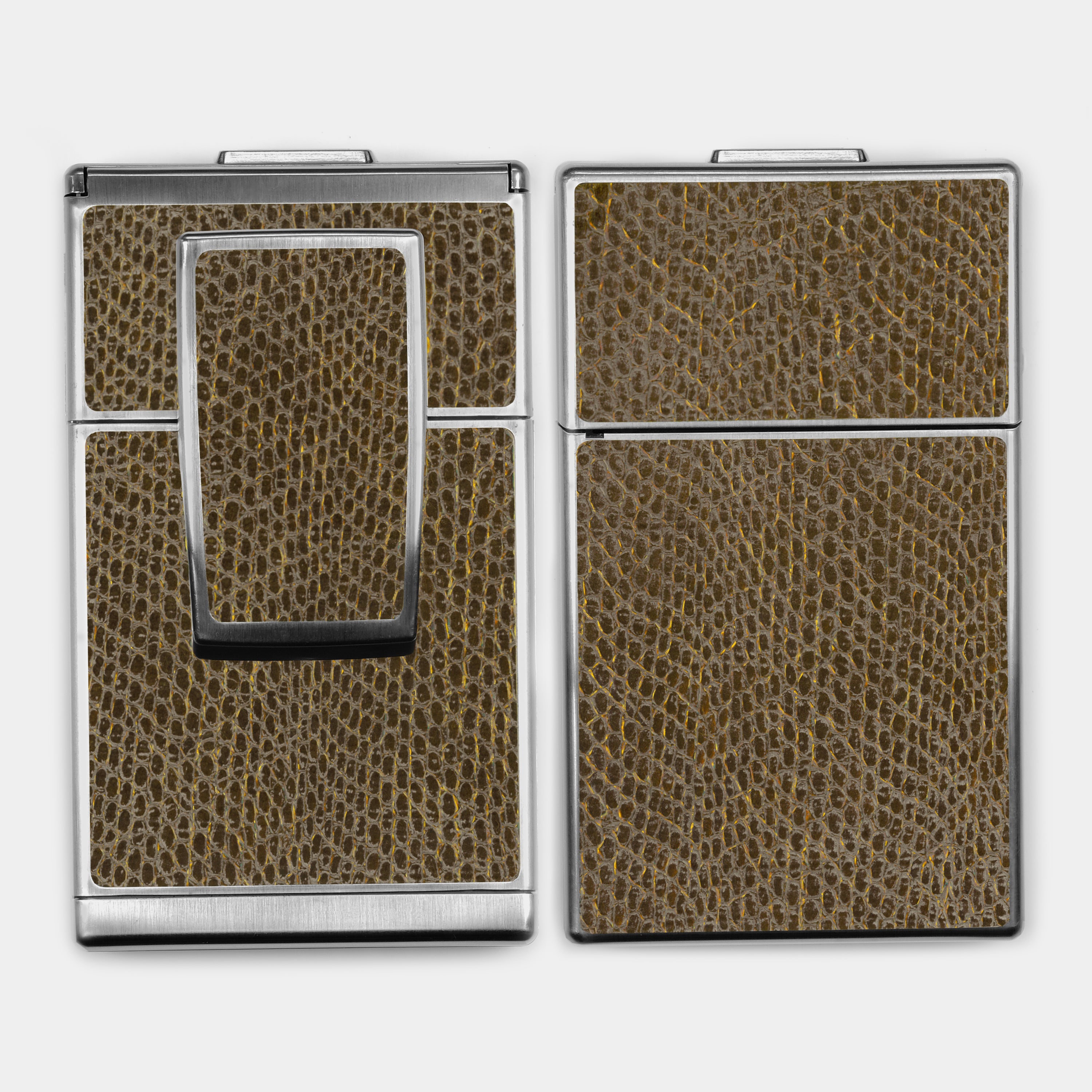 SX-70/SLR-680 Gold Snakeskin Vegan Leather Camera Skins